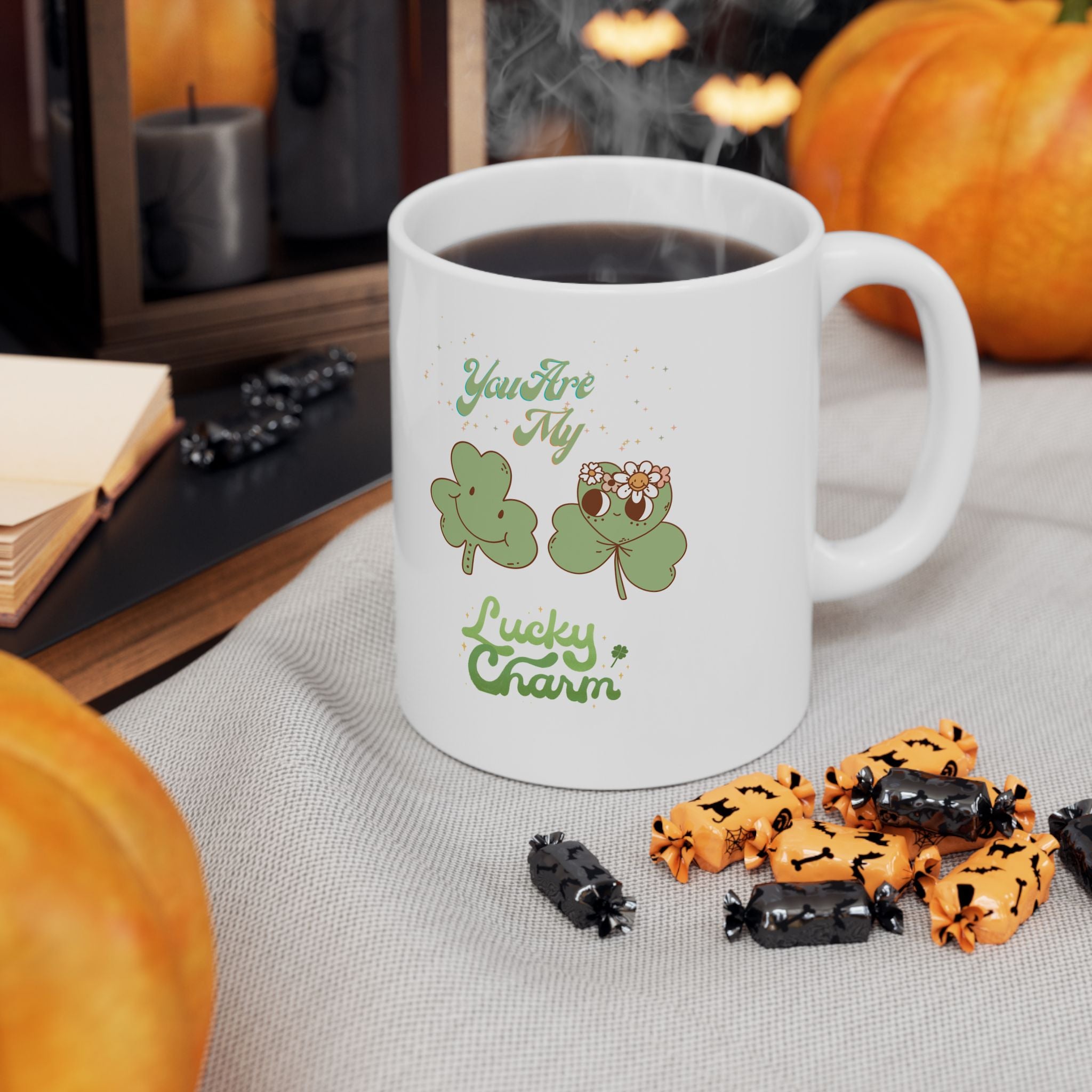 You're My Lucky Charm Ceramic Mug - Perfect for St. Patrick's Day Celebrations