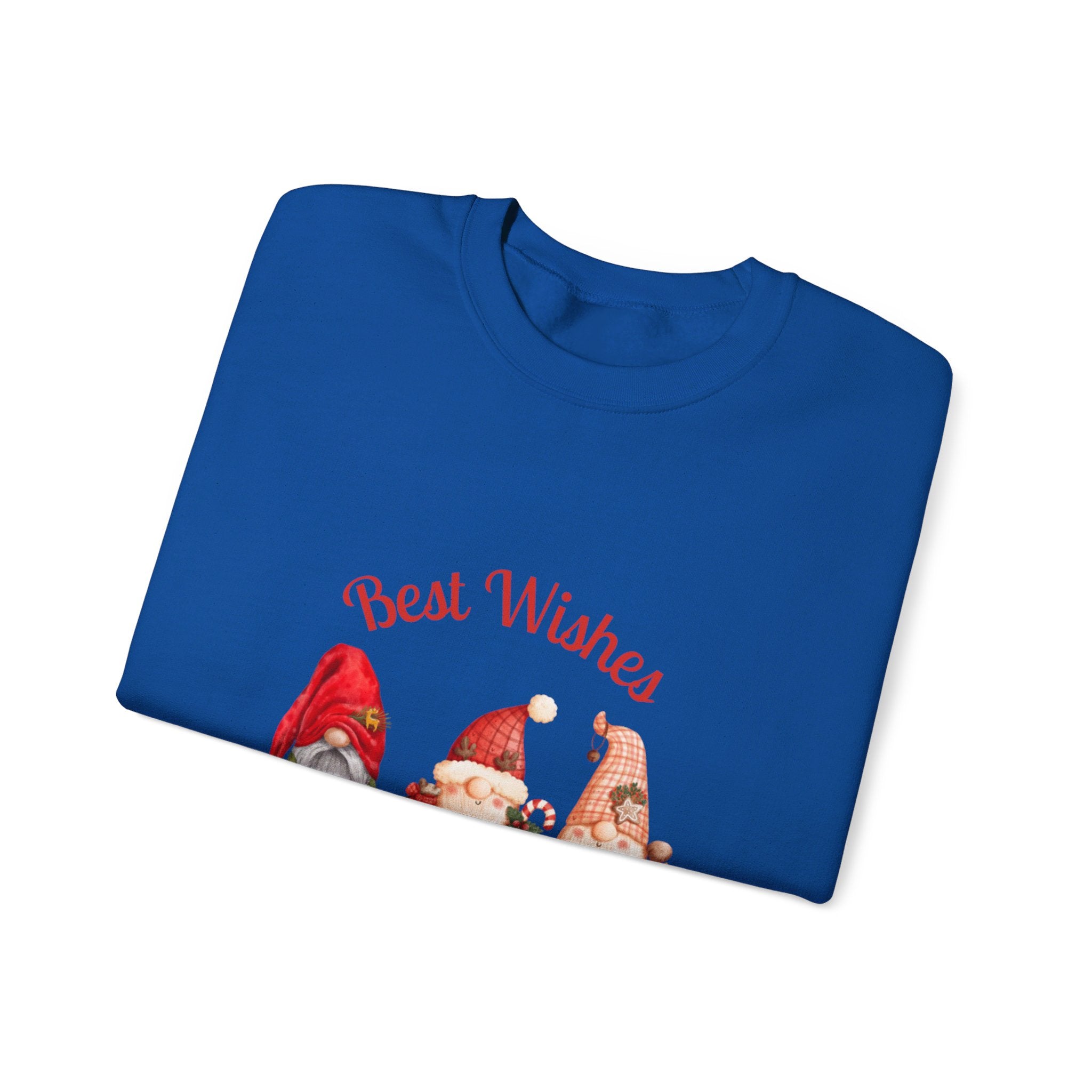Gnome Best Wishes Unisex Heavy Blend™ Crewneck Sweatshirt