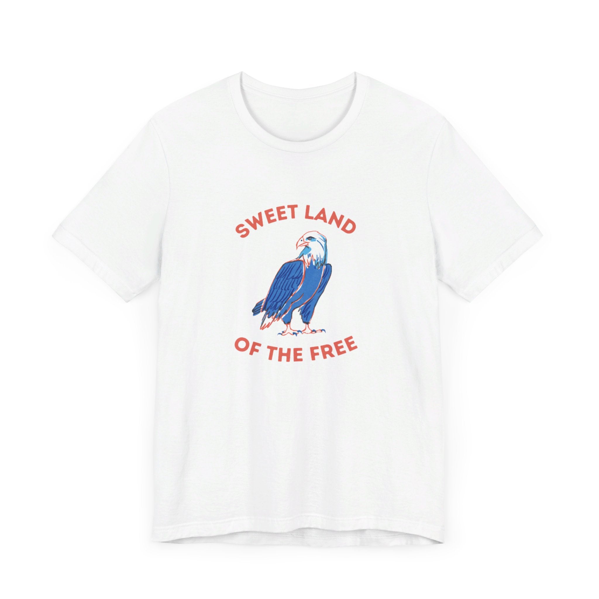 Sweet Land Of The Free Unisex Jersey Short Sleeve Tee