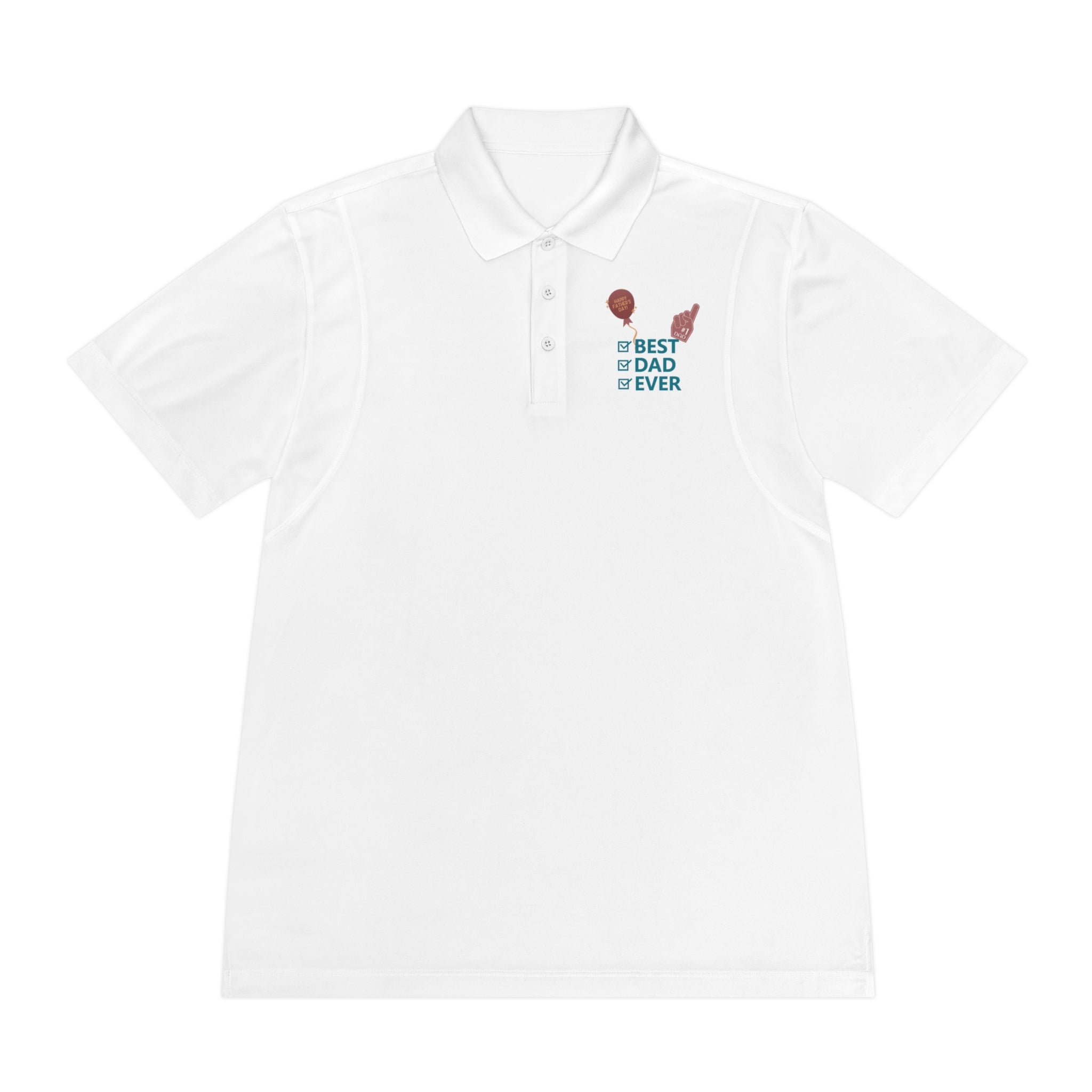 Best Dad Ever Men's Sport Polo Shirt
