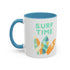 Surf Time Accent Coffee Mug (11, 15oz)