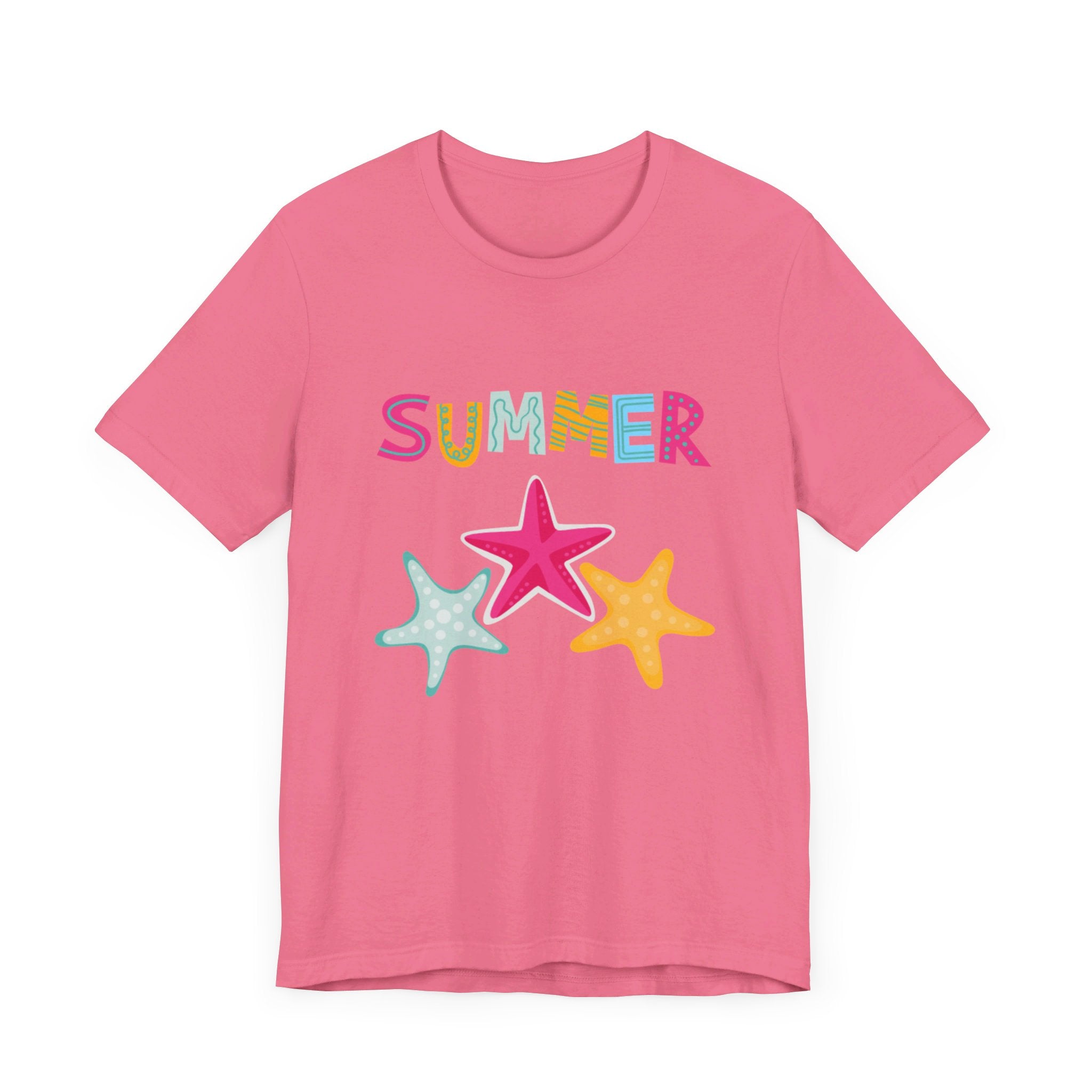 Summer Starfish Unisex Jersey Short Sleeve Tee