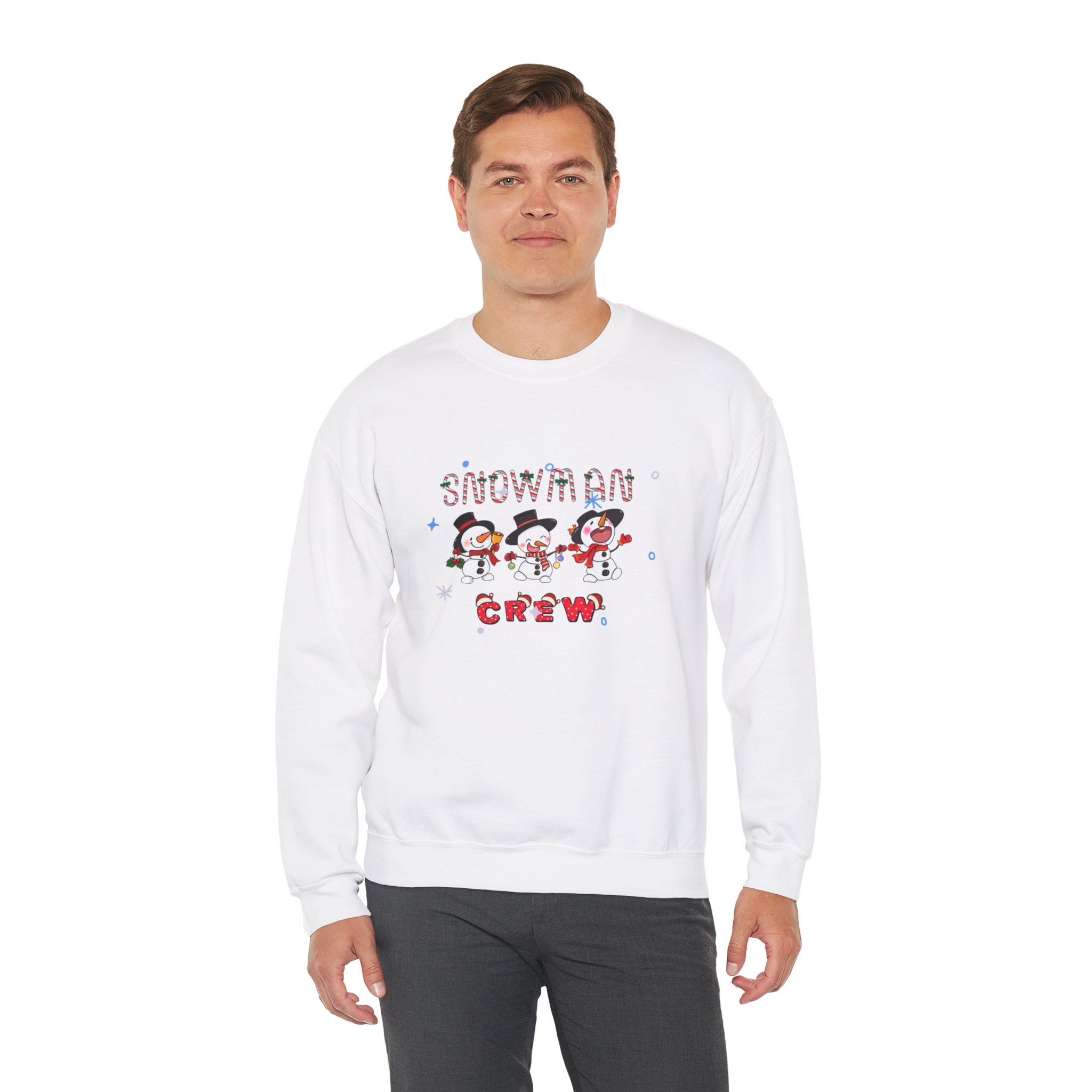 Snowman Crew Unisex Heavy Blend™ Crewneck Sweatshirt