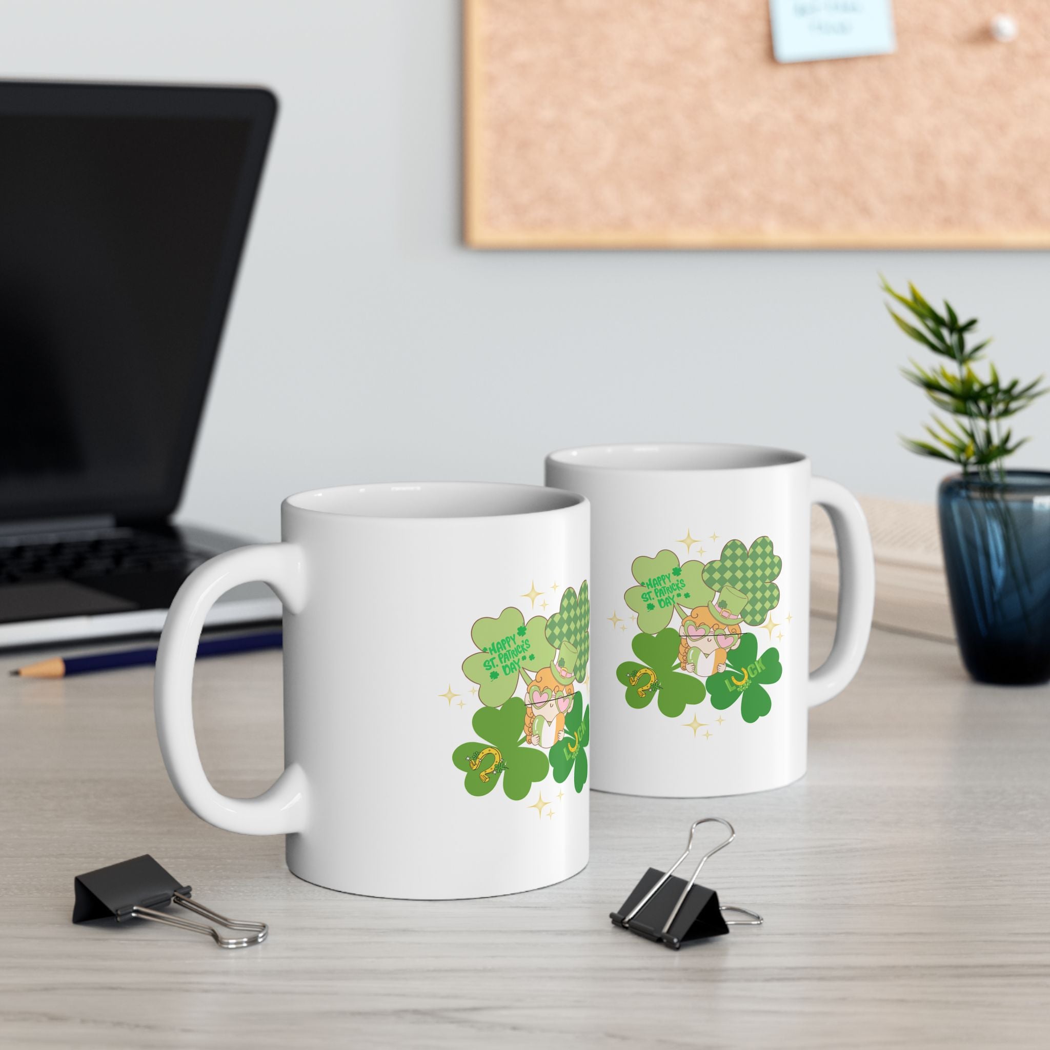 Retro St. Paddy's Day Ceramic Mug  (11oz, 15oz)