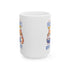 Happy Father's Day Big Cat Ceramic Mug, (11oz, 15oz)