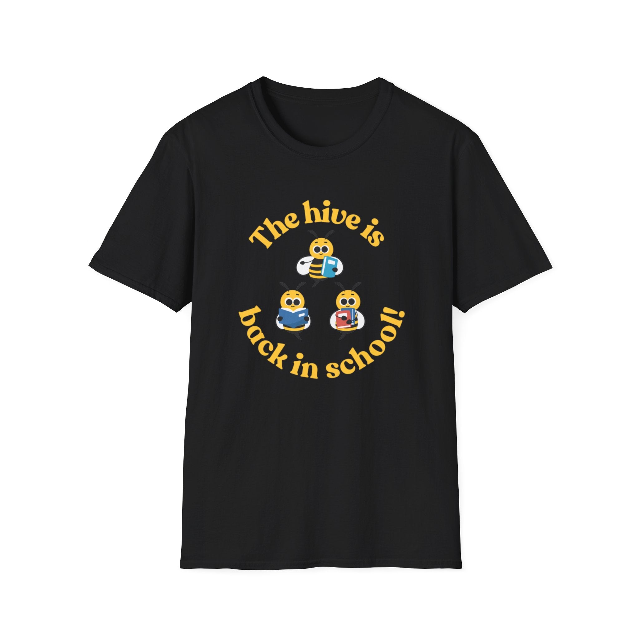 The Hive Is Back In School Unisex Softstyle T-Shirt