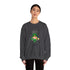 Blessed & Lucky Unisex Crewneck Sweatshirt for St. Patrick's Day