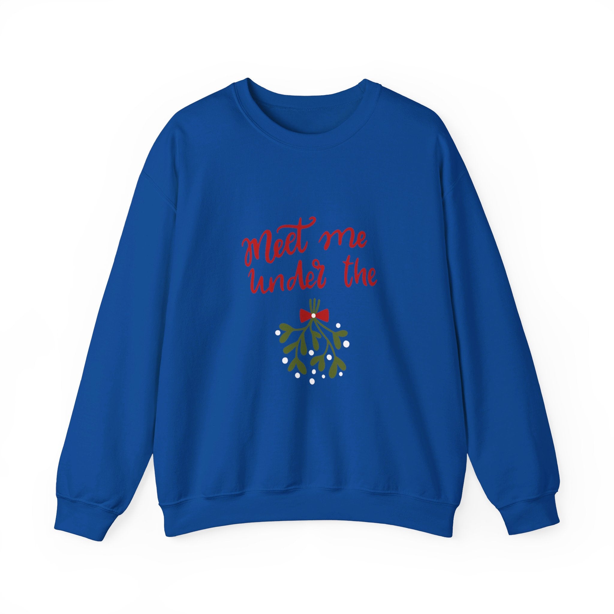 Meet Me Under The Mistletoe Unisex Heavy Blend™ Crewneck Sweatshirt