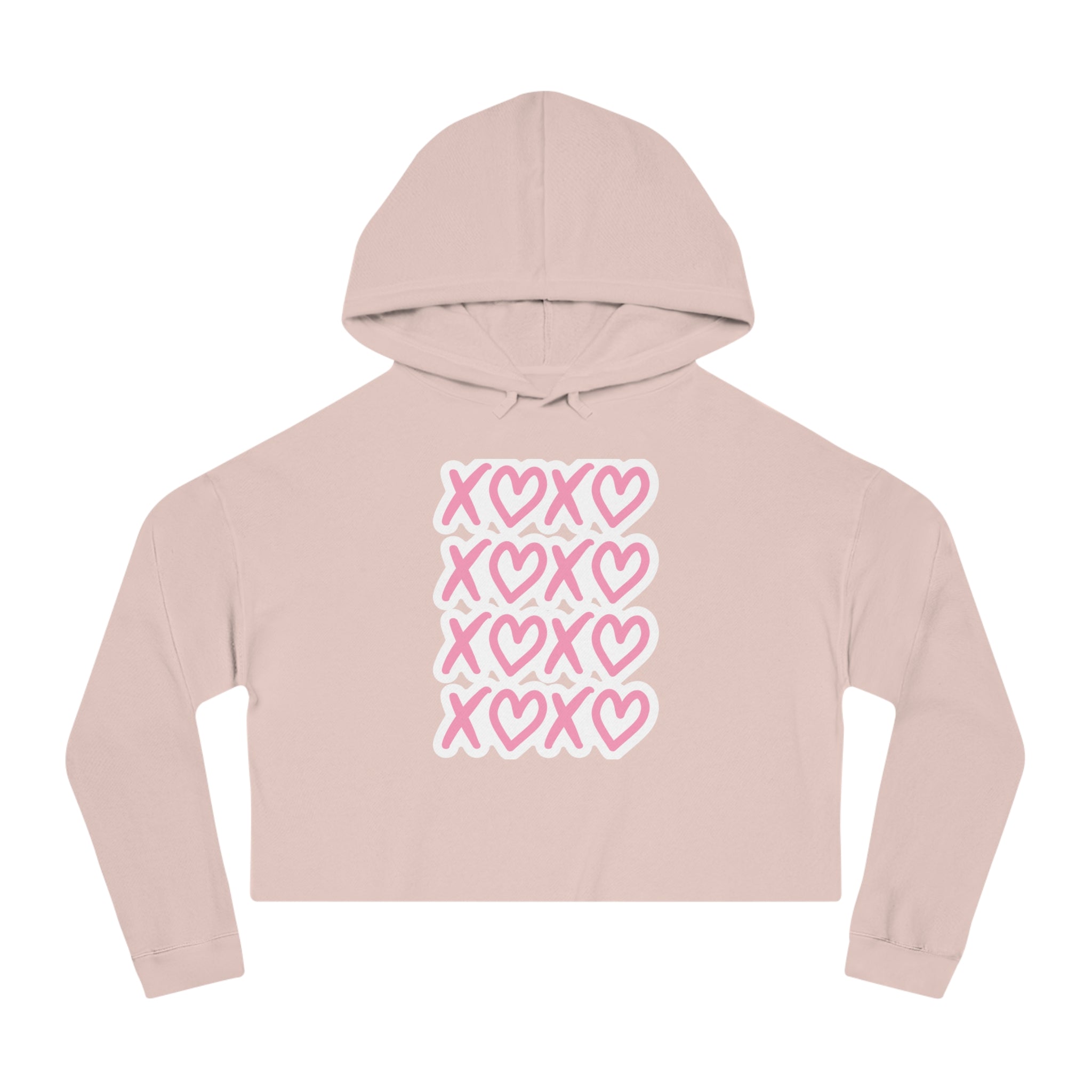 XOXO Women’s Cropped Hooded Sweatshirt