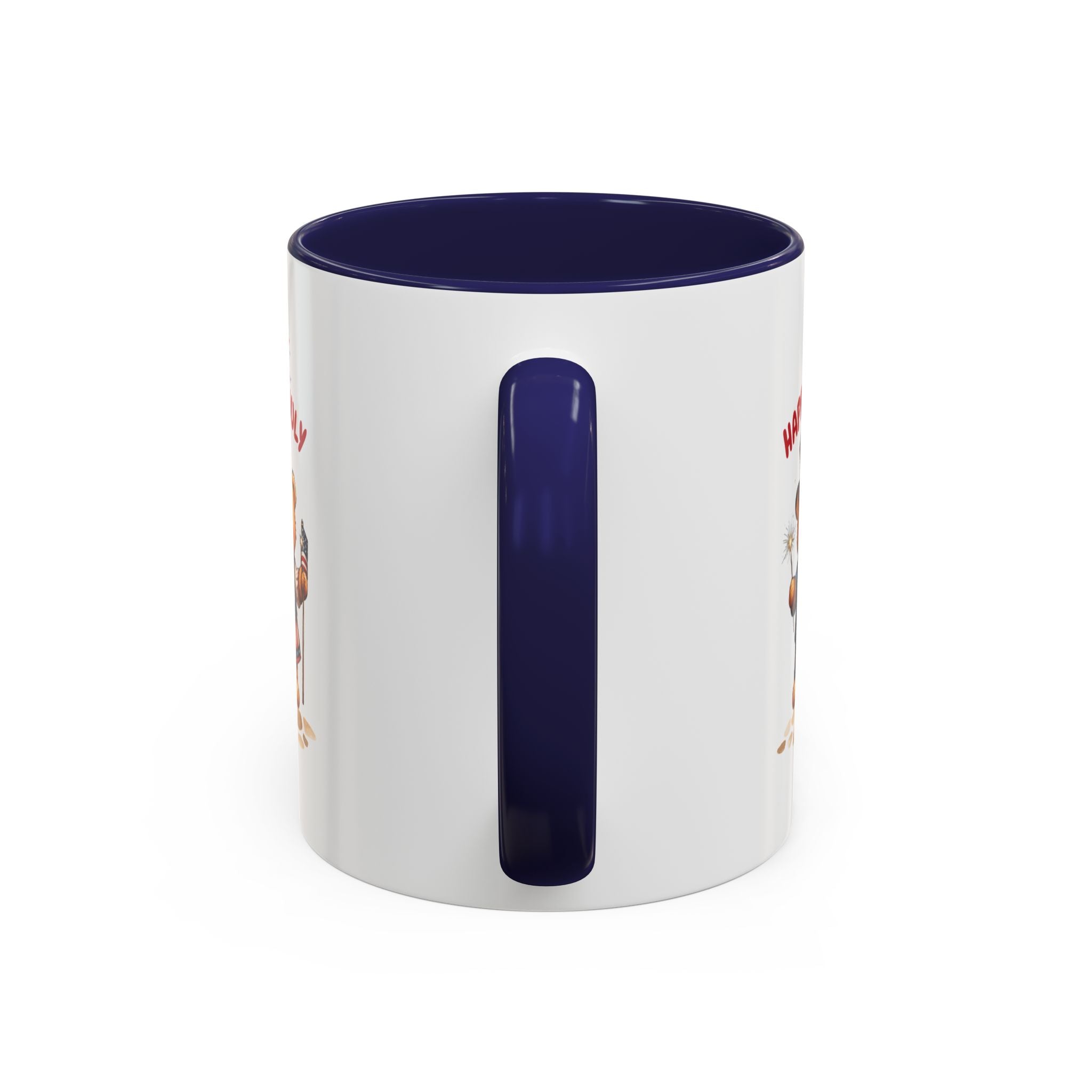 Happy 4th of July Teddy Bear Couple Coffee Mug