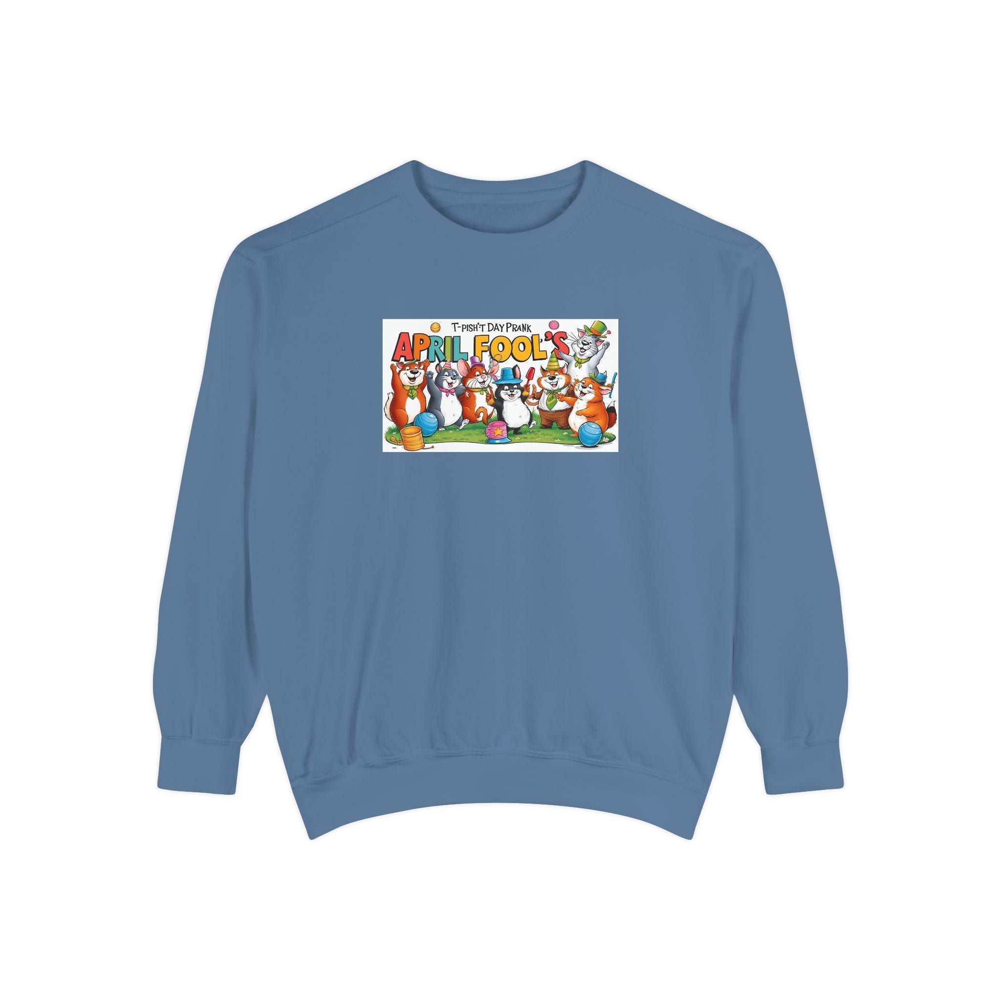 T-Pish'-T Day Prank Cartoon Sweatshirt