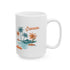 Summer Season Vibes Ceramic Mug, (11oz, 15oz)