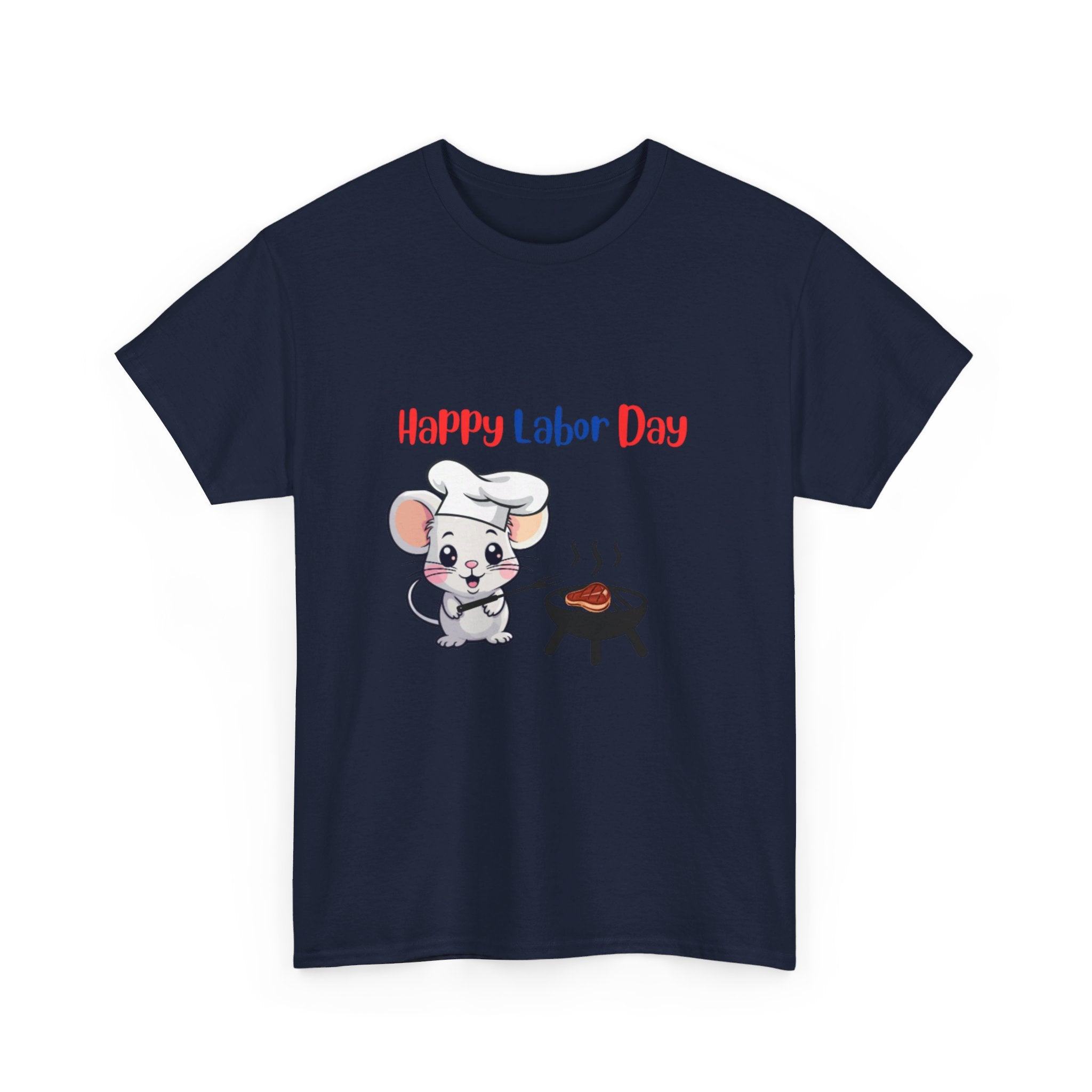 Labor Day Cookout Unisex Heavy Cotton Tee