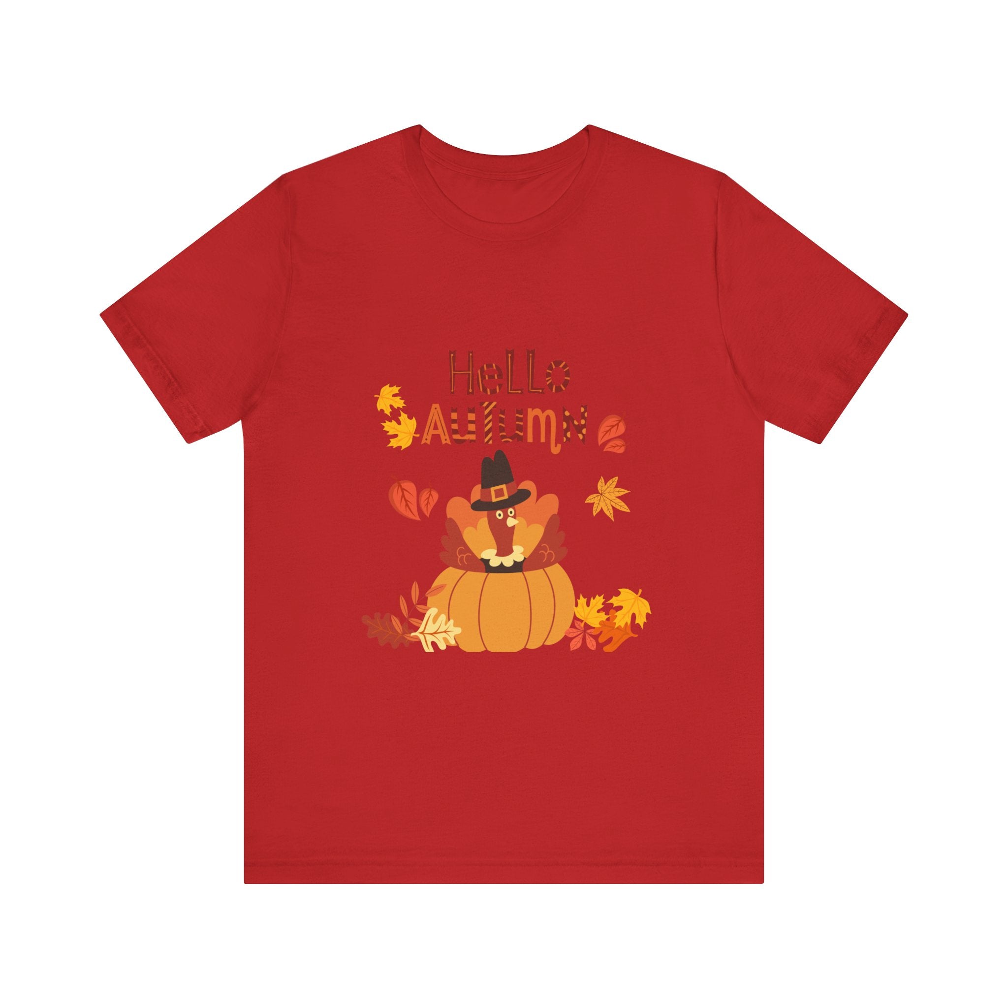 Hello Autumn Unisex Jersey Short Sleeve Tee
