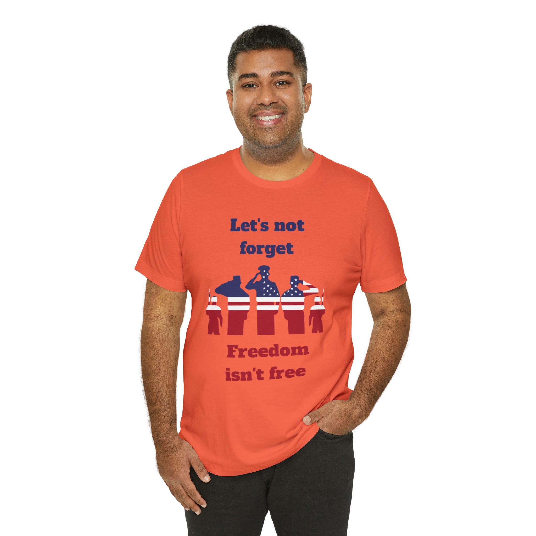 Memorial Day Freedom Is Not Free Unisex Jersey Short Sleeve Tee