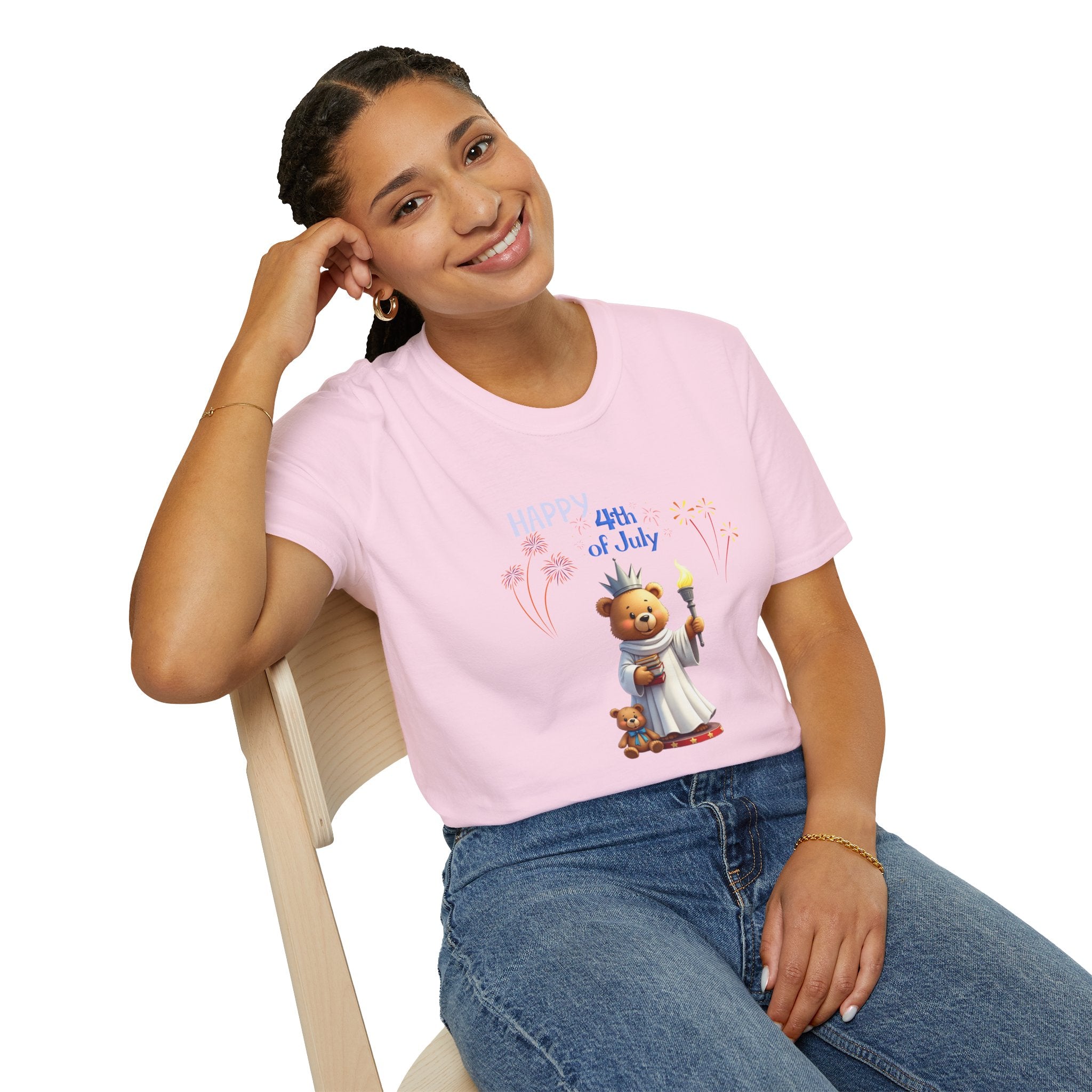 Lady Liberty Unisex Softstyle T-Shirt