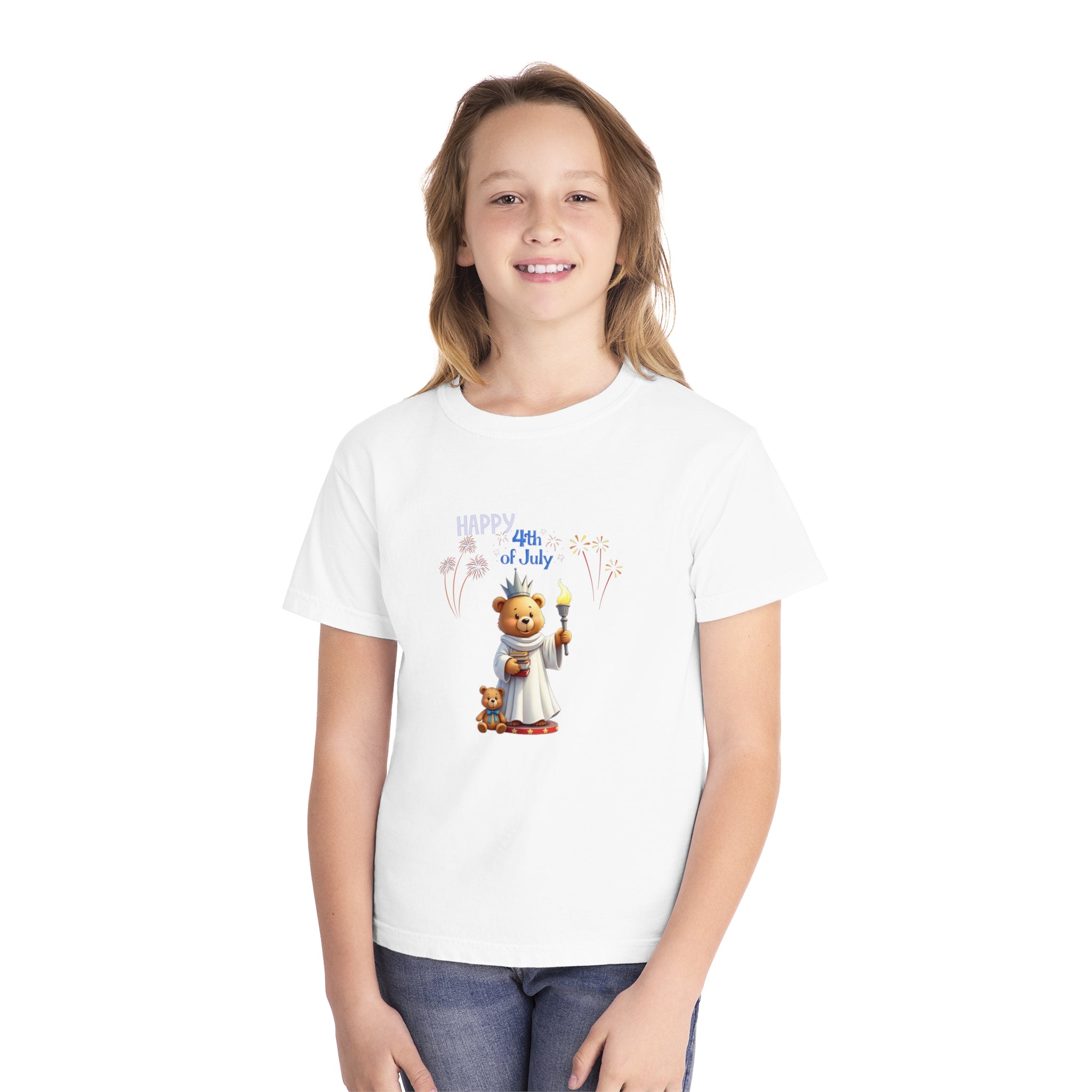 Lady Liberty Youth Midweigth Tee