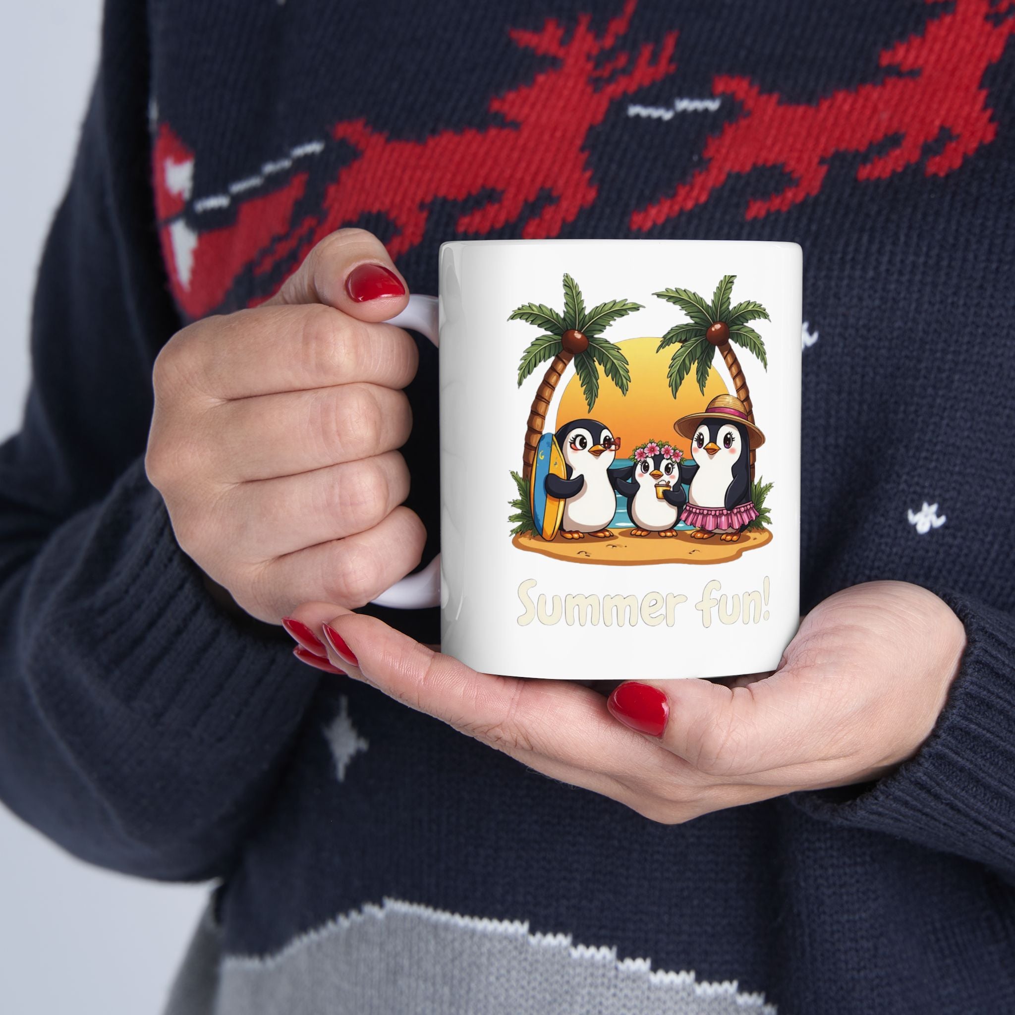 Summer Fun Ceramic Mug