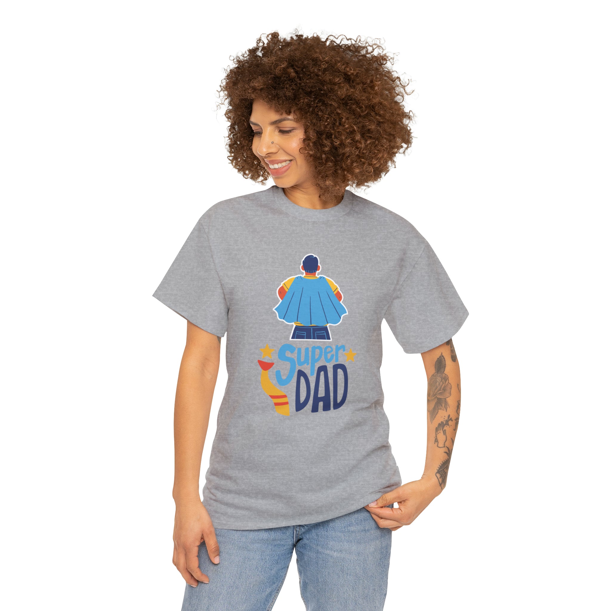 Super Dad Unisex Heavy Cotton Tee