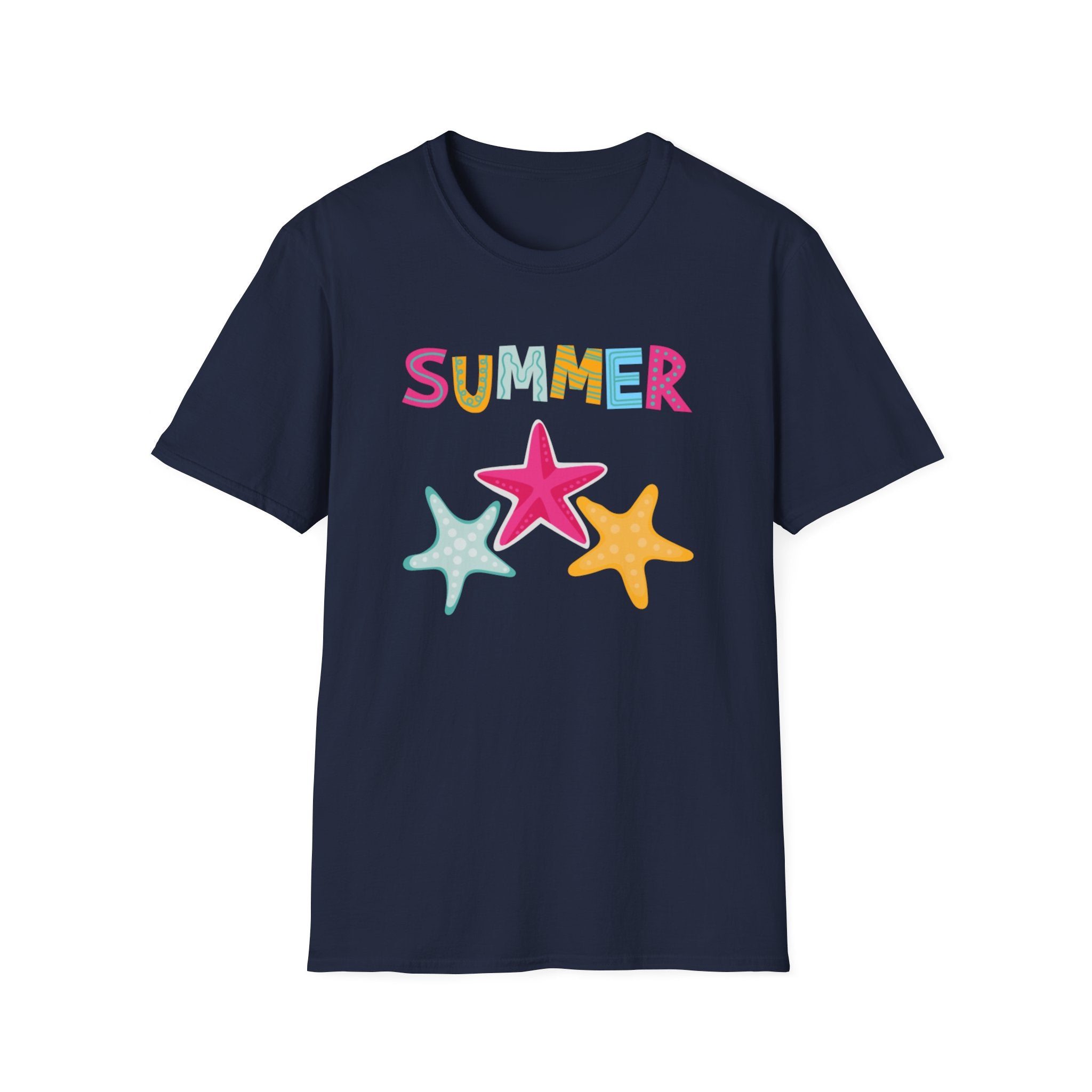 Summer Starfish Unisex Softstyle T-Shirt