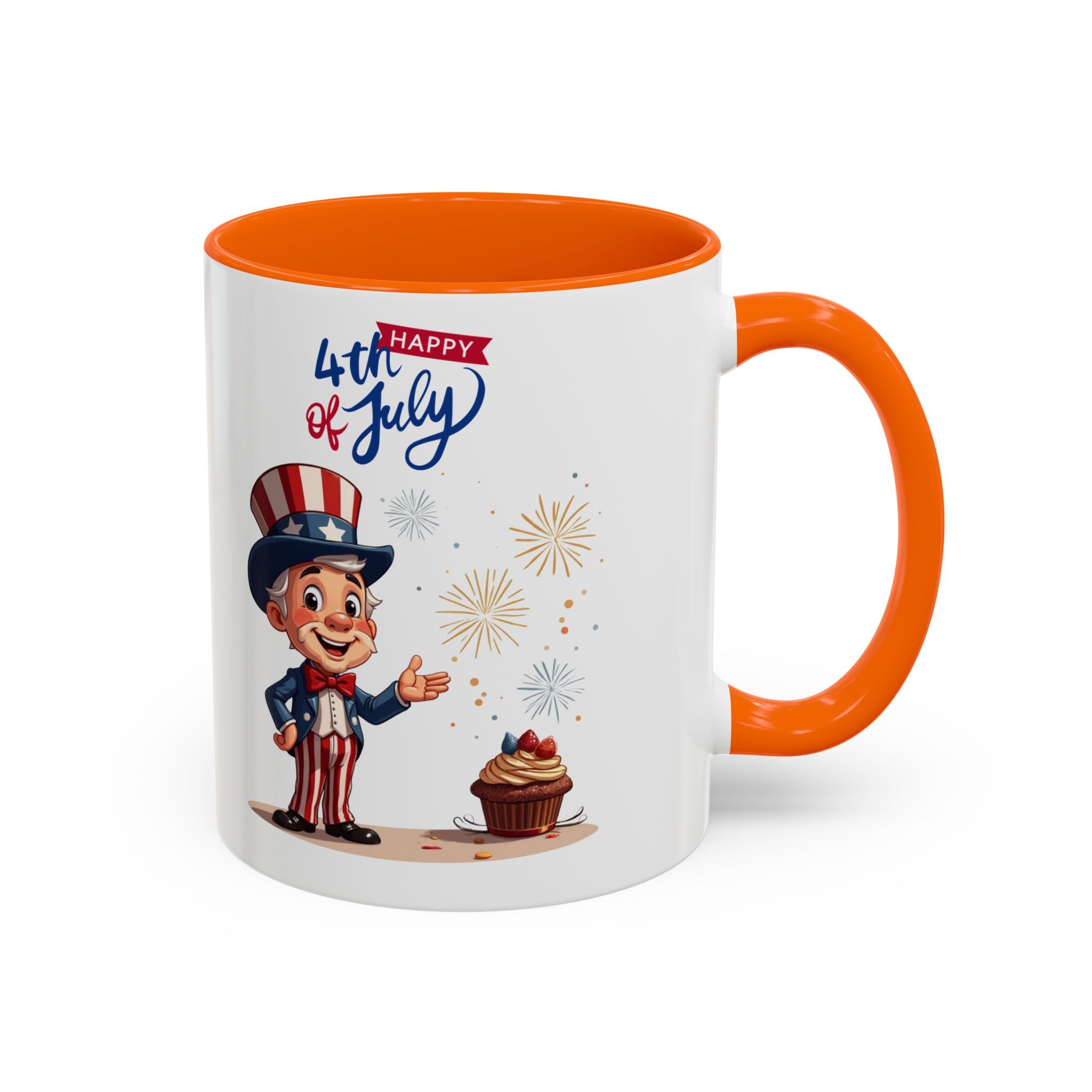 Uncle Sam Happy 4th of July Coffee Mug