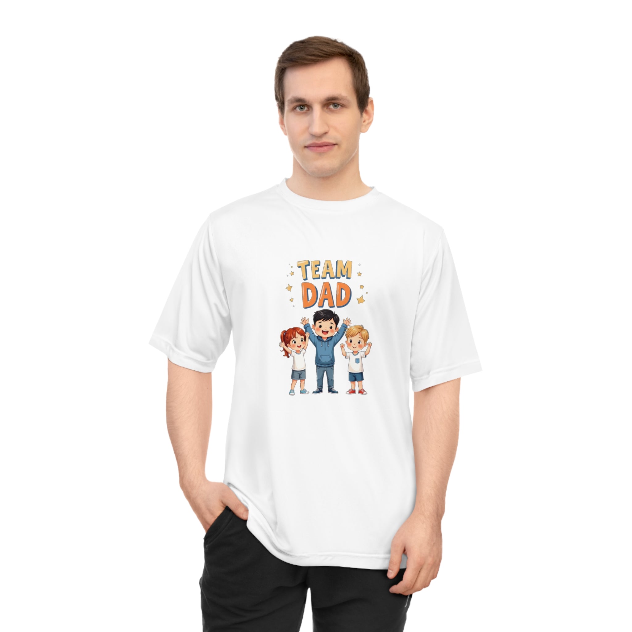 Team Dad Unisex Performance T-Shirt, Father's Day Gift