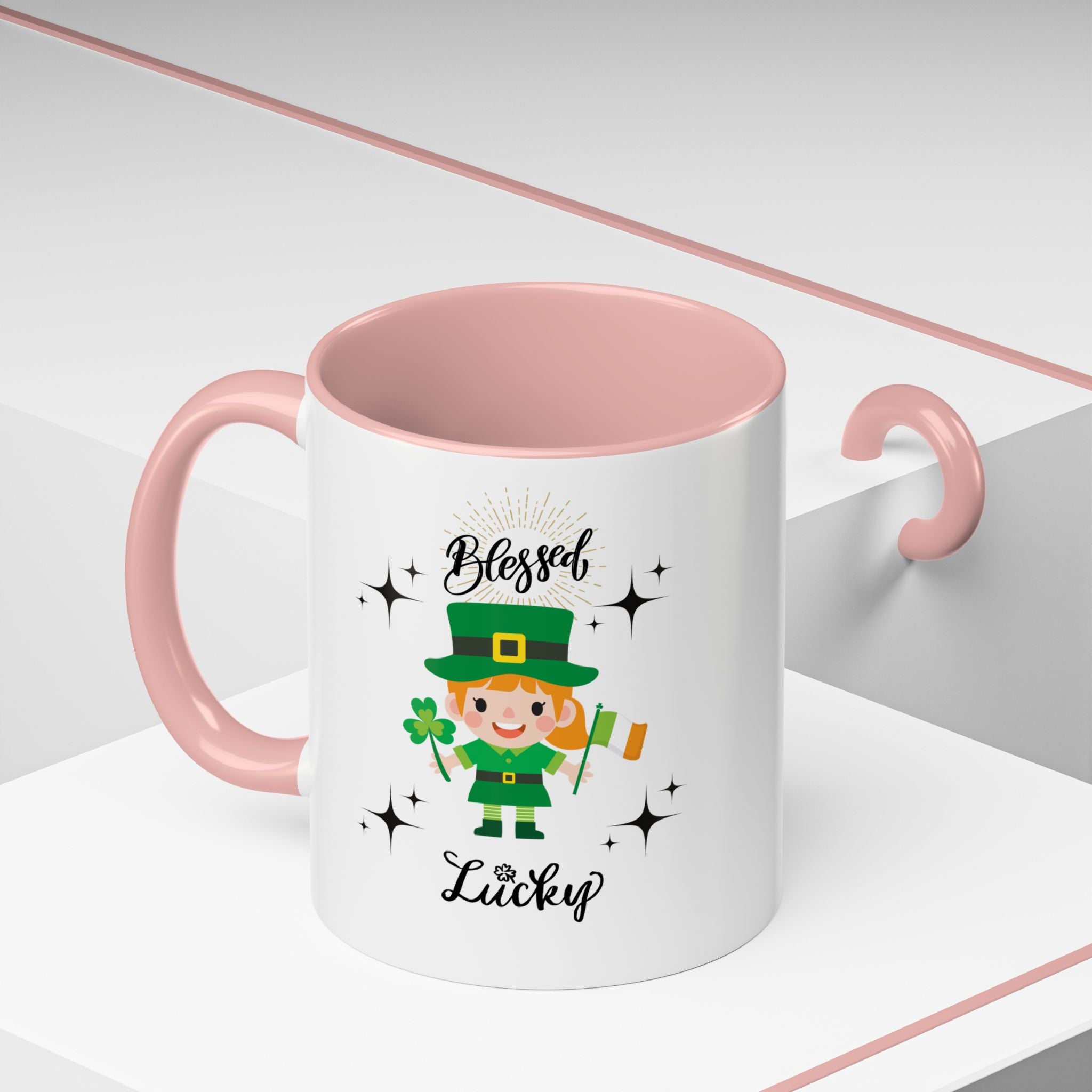 Blessed & Lucky St. Patrick's Day Coffee Mug