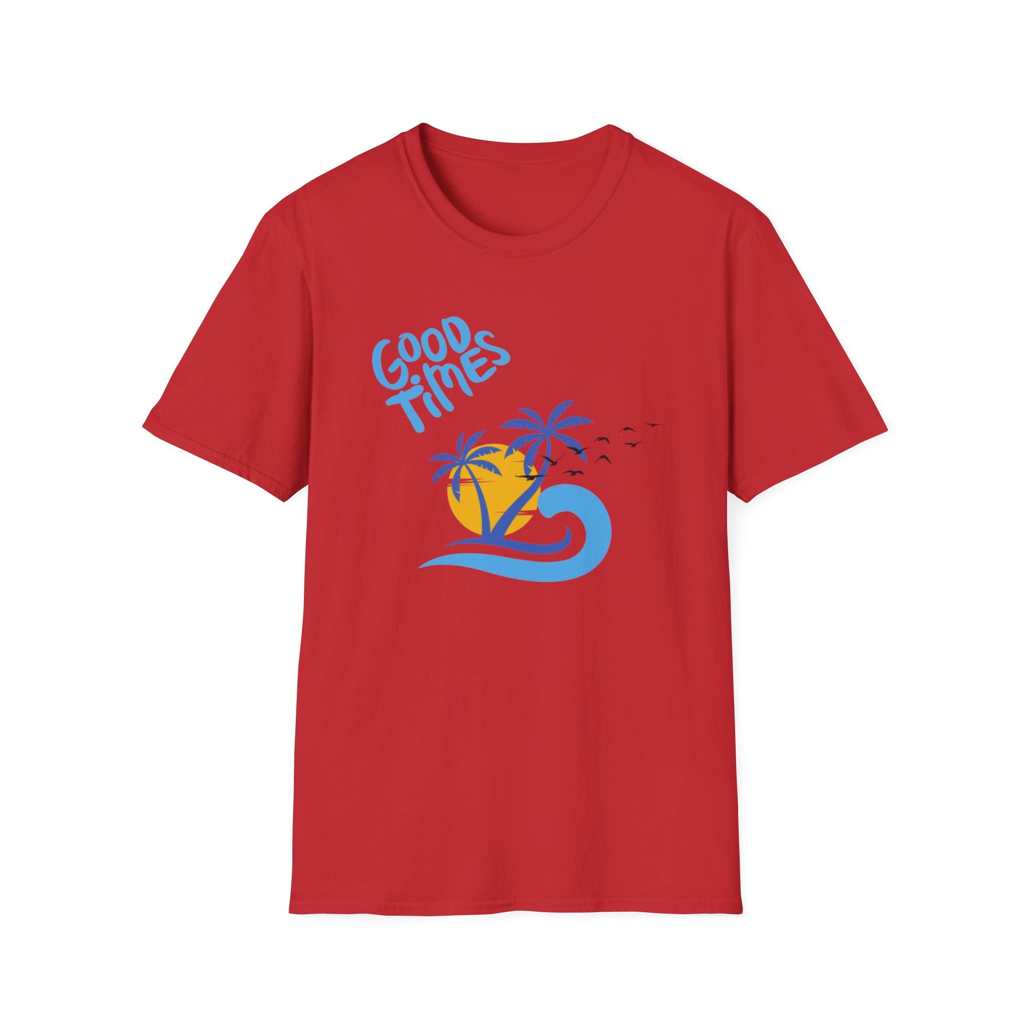 Beach Good Times Unisex Softstyle T-Shirt