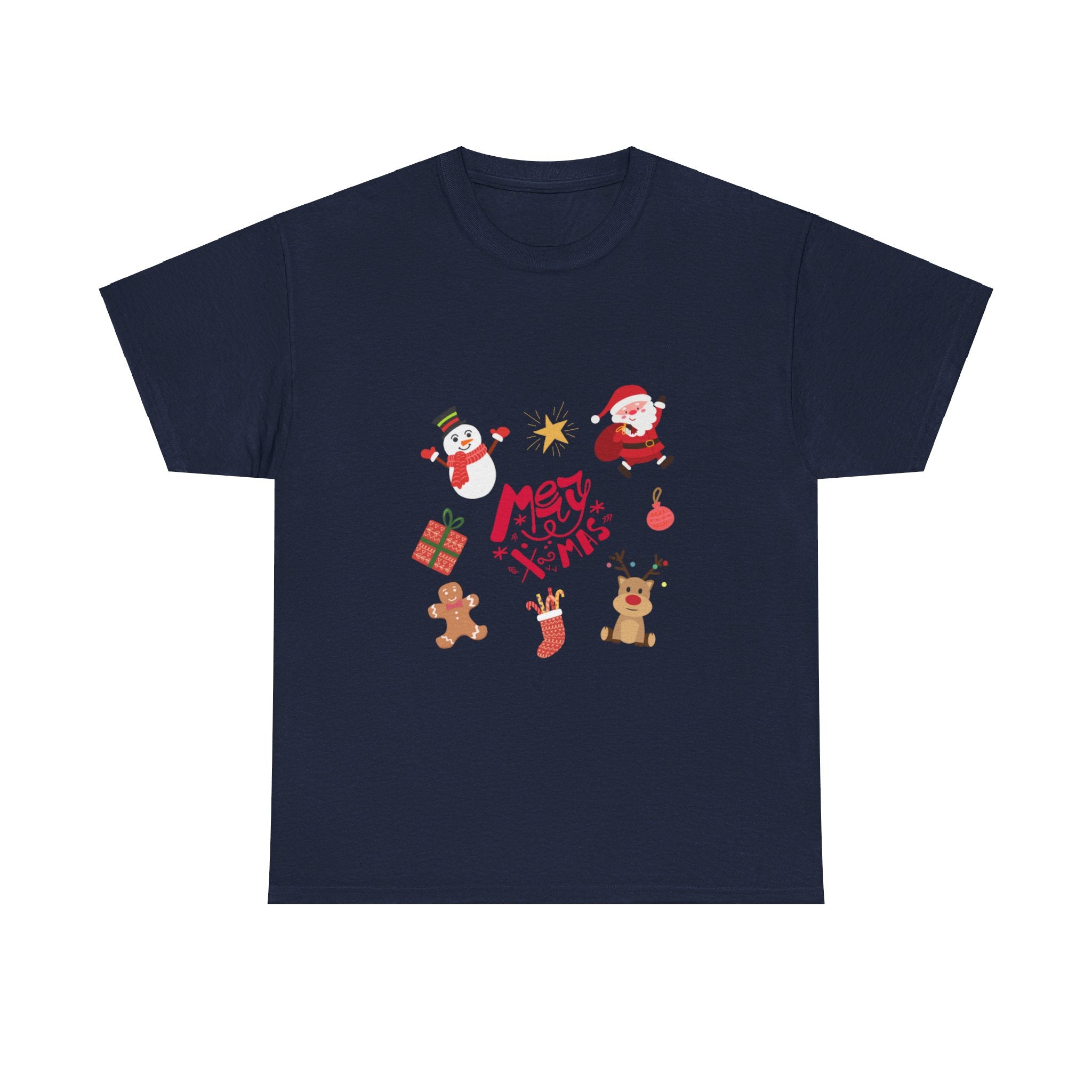 Merry Christmas Crew Unisex Heavy Cotton Tee