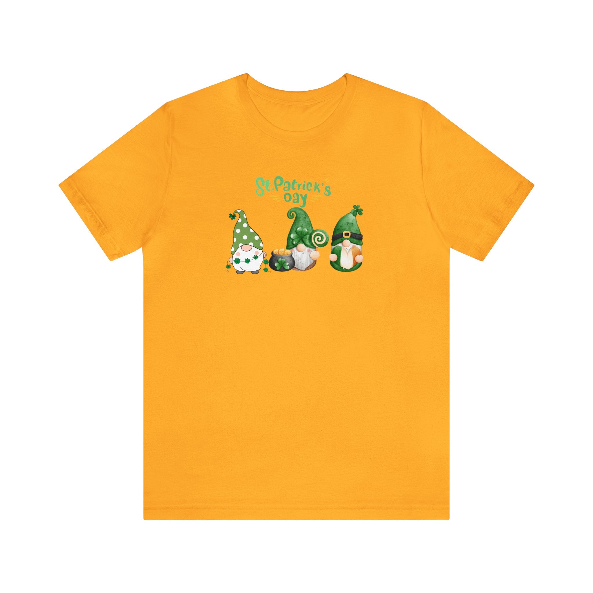 St. Patty's Day Gnome Unisex Jersey Short Sleeve Tee