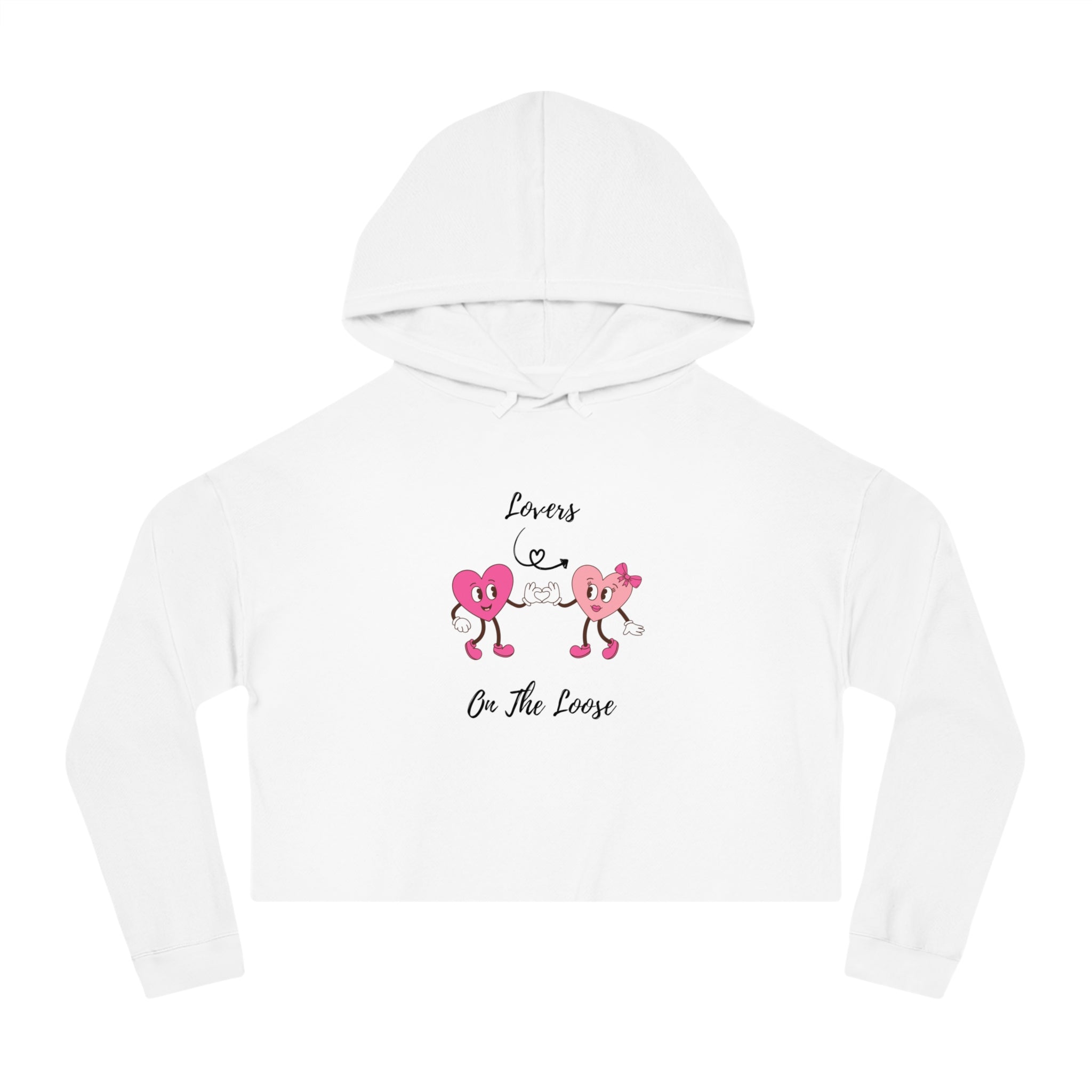 Lovers On The Loose Women’s Cropped Hooded Sweatshirt