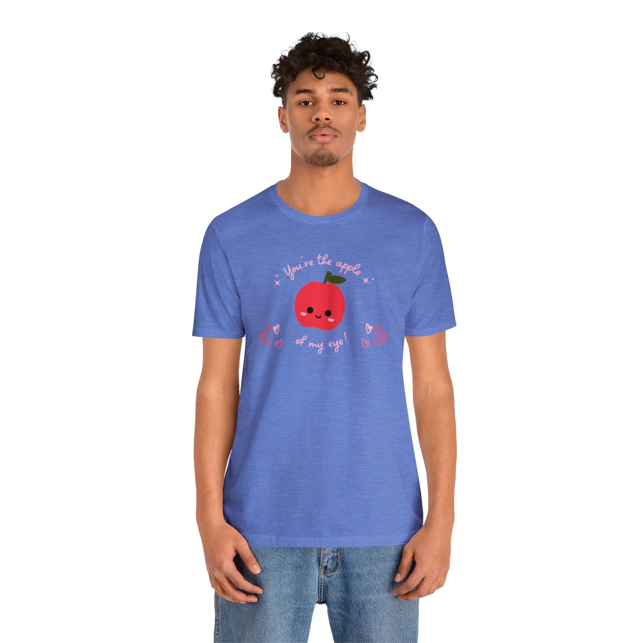 You Are The Apple Of My Eyes Unisex Jersey Short Sleeve Tee