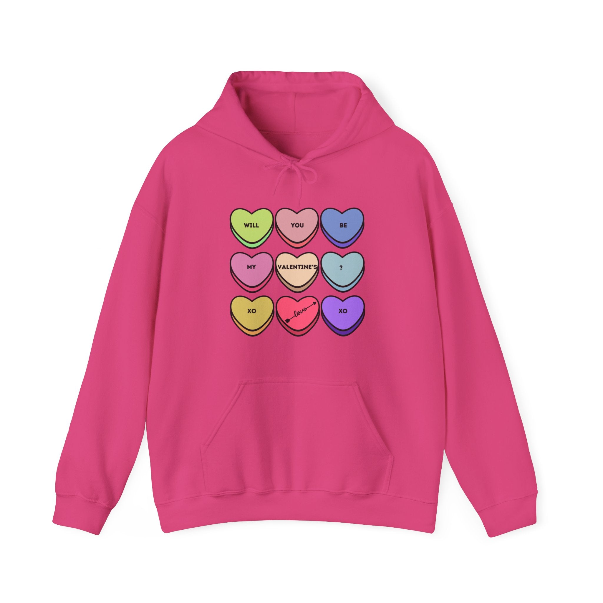 Will You Be My Valentine? Unisex Heavy Blend™ Hooded Sweatshirt