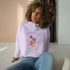 Little Miss April Fool's Day Crop Hoodie