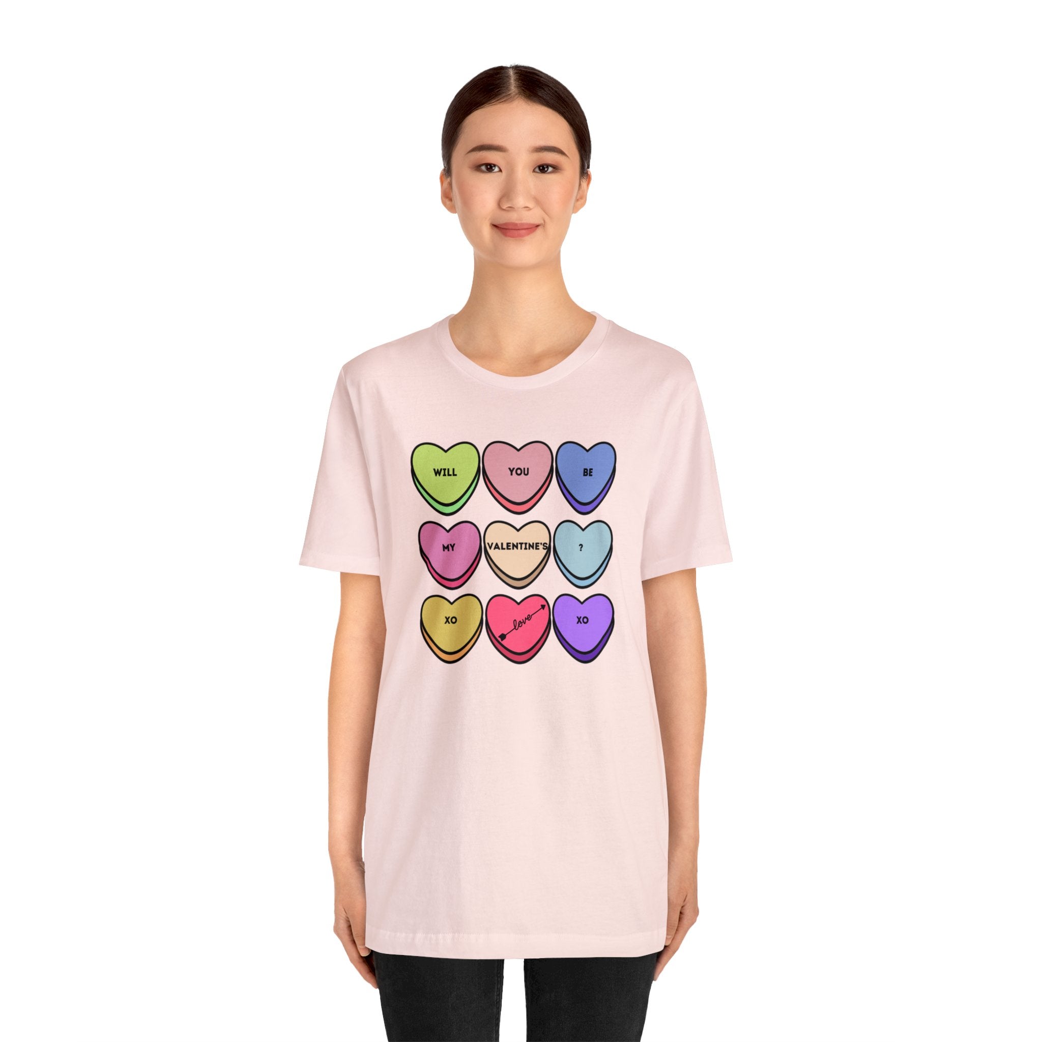 Will You Be My Valentine? Unisex Jersey Short Sleeve Tee