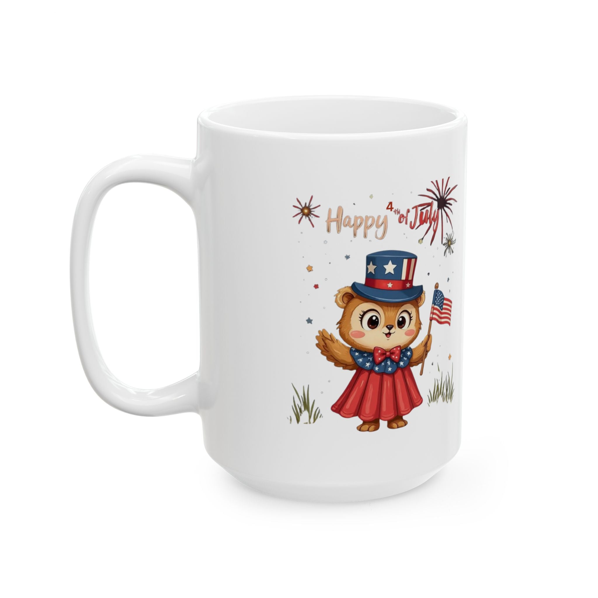 Happy Independence Day Ceramic Mug