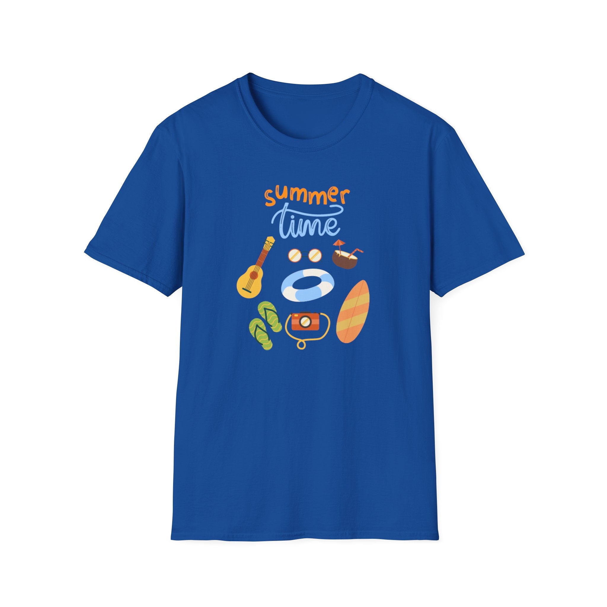 Summertime Fun Unisex Softstyle T-Shirt