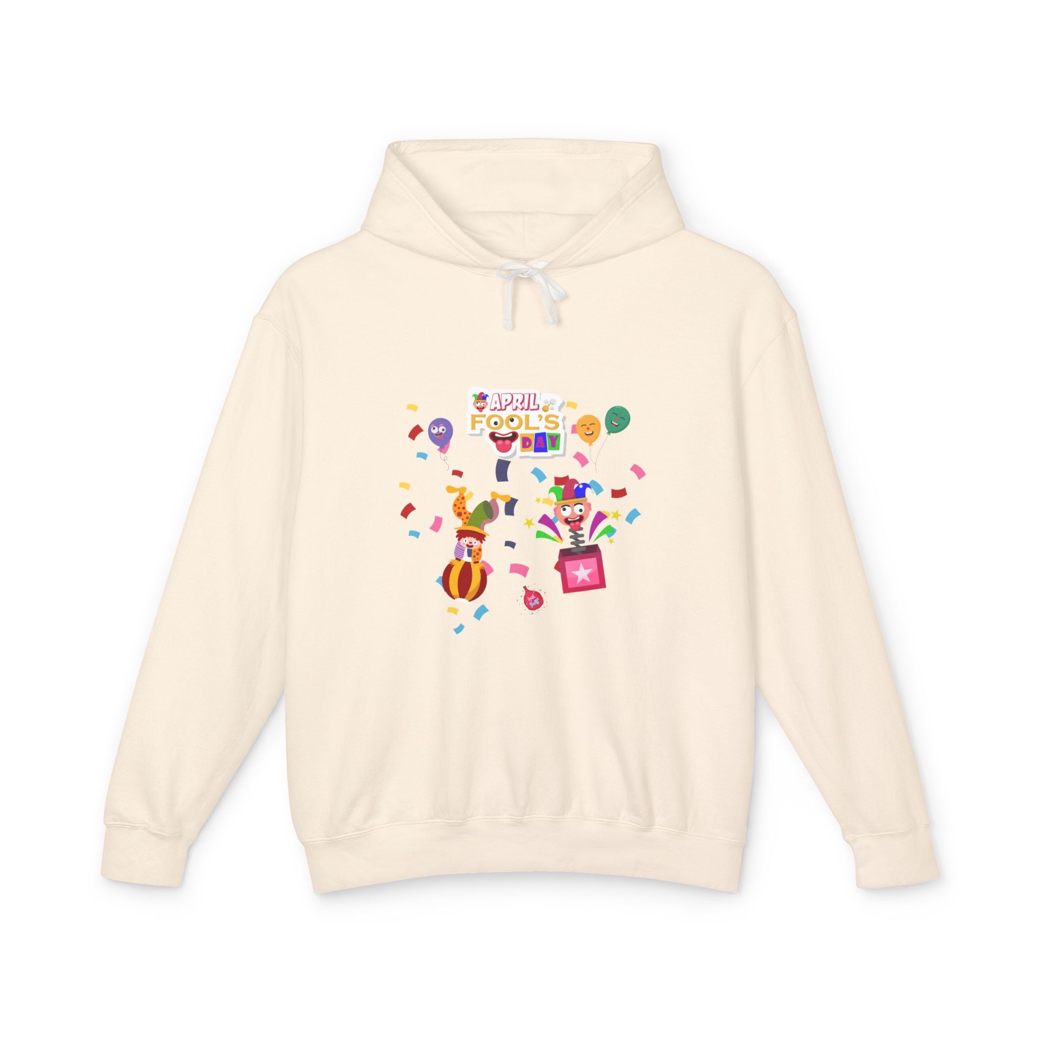 All April Fool's Day Unisex Lightweight Hooded Sweatshirt