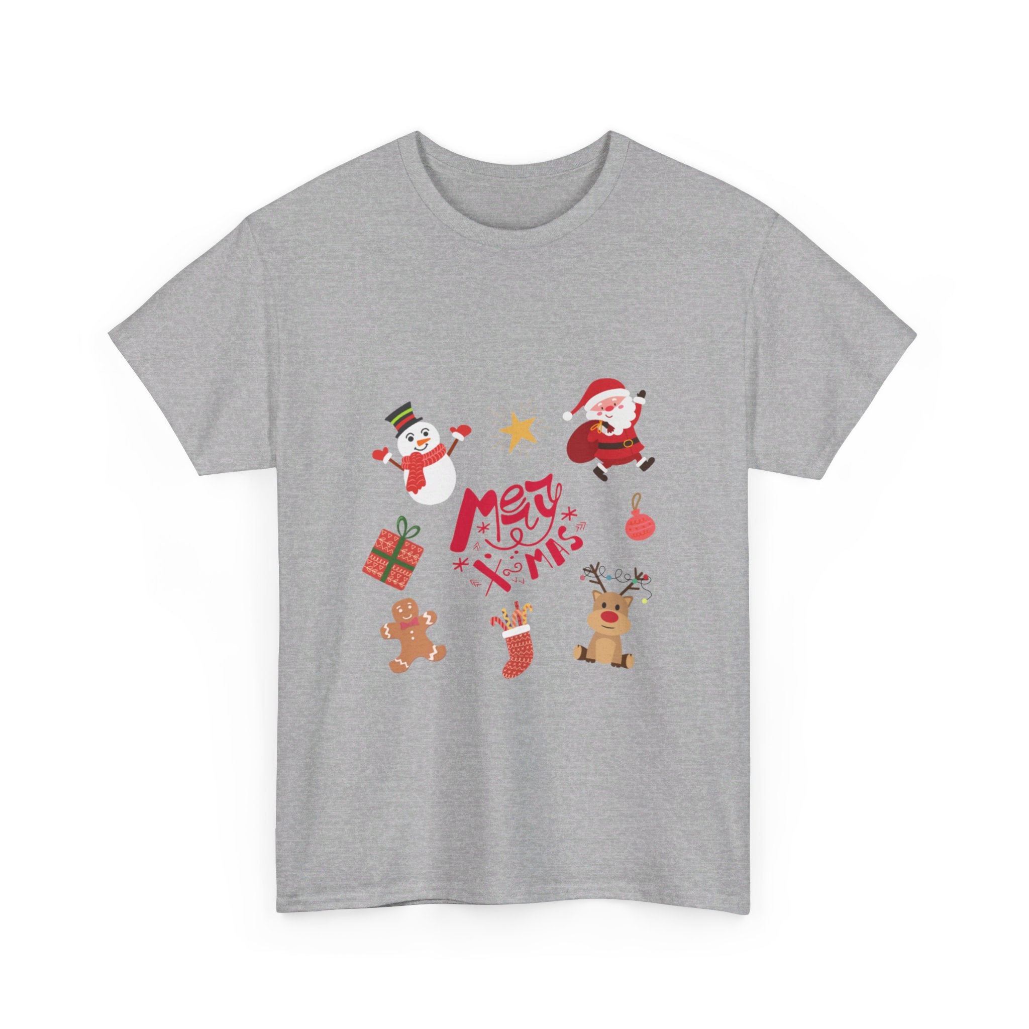 Merry Christmas Crew Unisex Heavy Cotton Tee