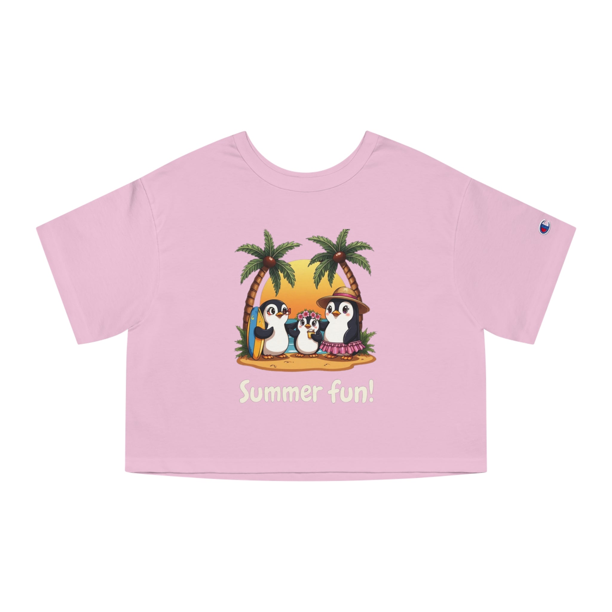 Summer Fun Cropped T-Shirt