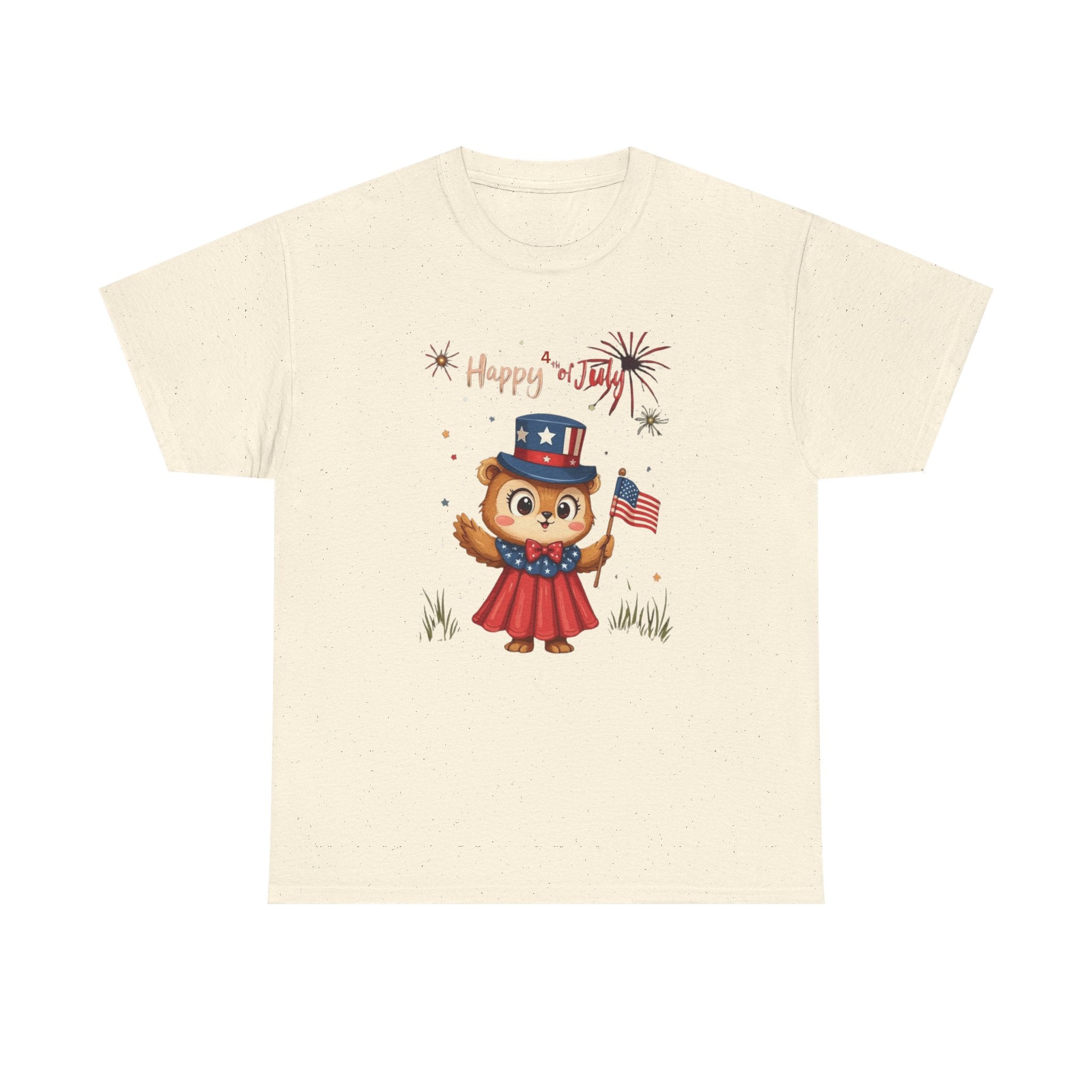 Happy Independence Day Unisex Heavy Cotton T-Shirt