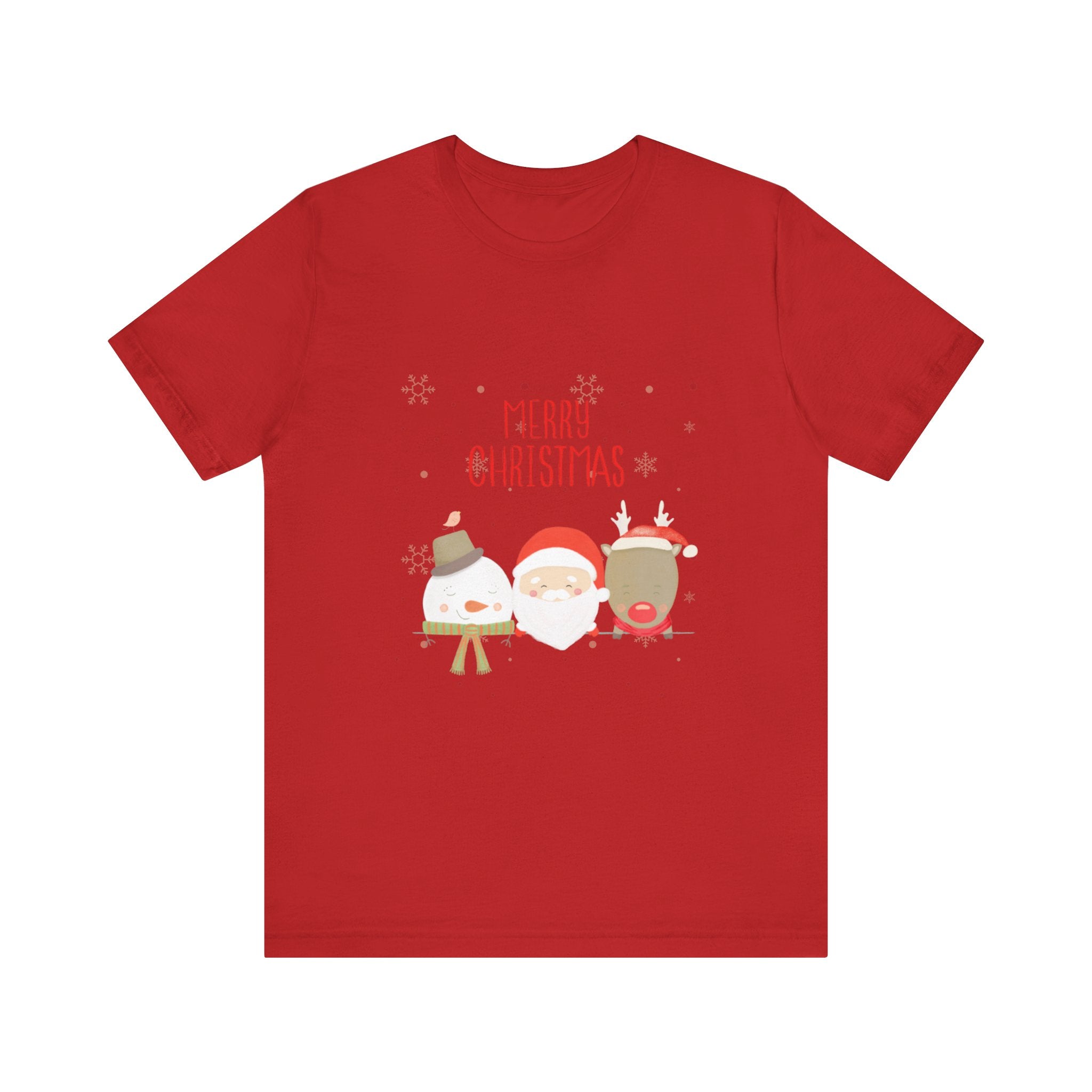 Merry Xmas Crew Unisex Jersey Short Sleeve Tee