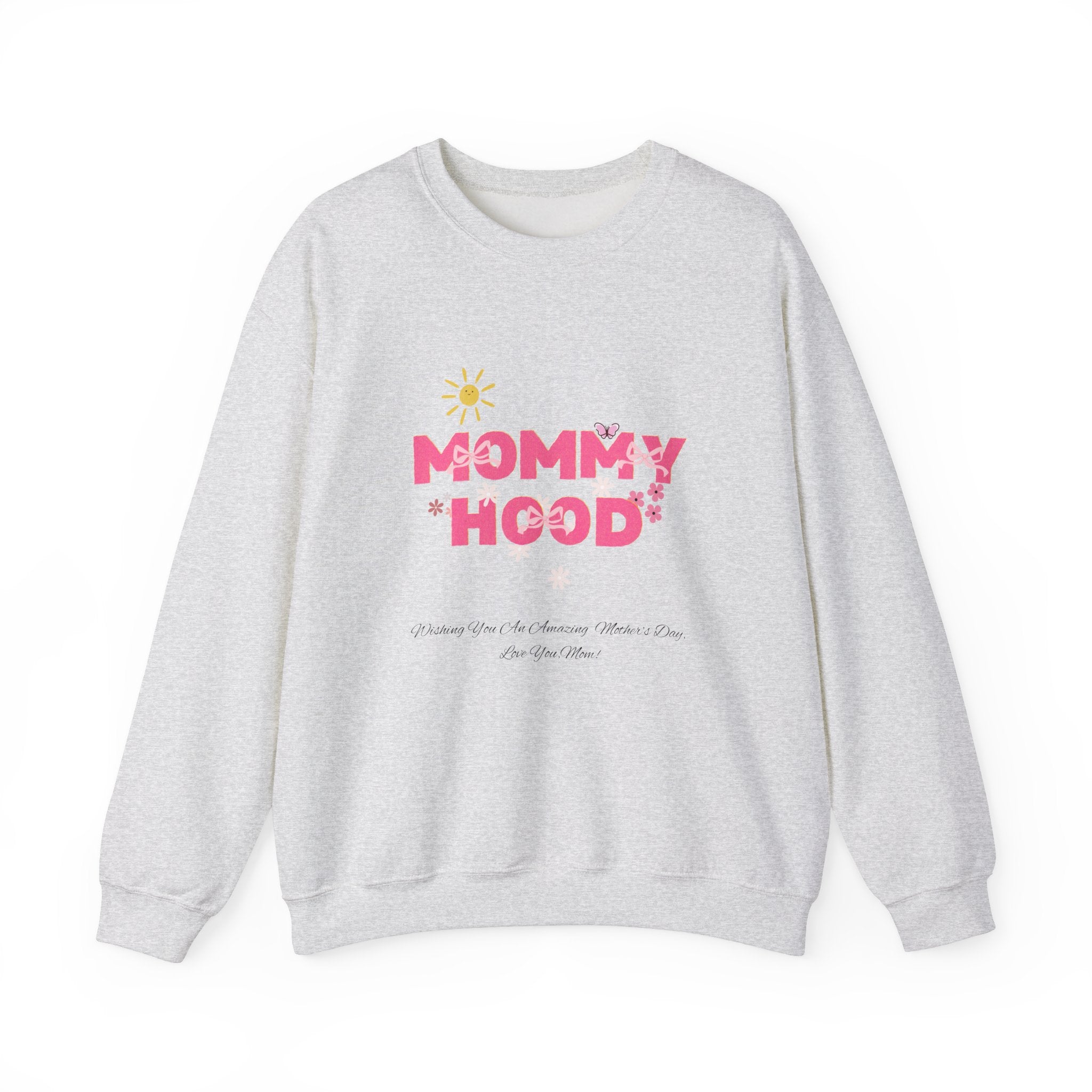 Mommy Hood Unisex Crewneck Sweatshirt