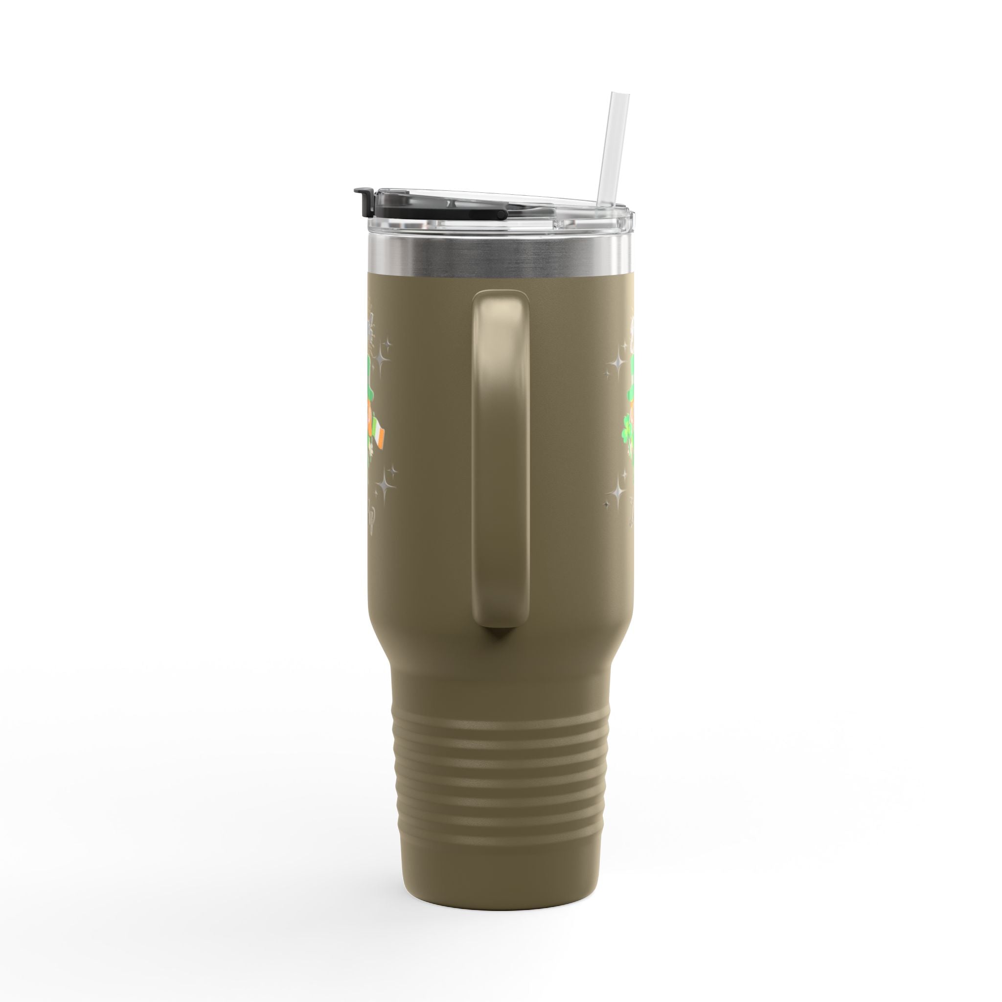 Blessed & Lucky Insulated Travel Mug - 40oz for St. Patrick's Day