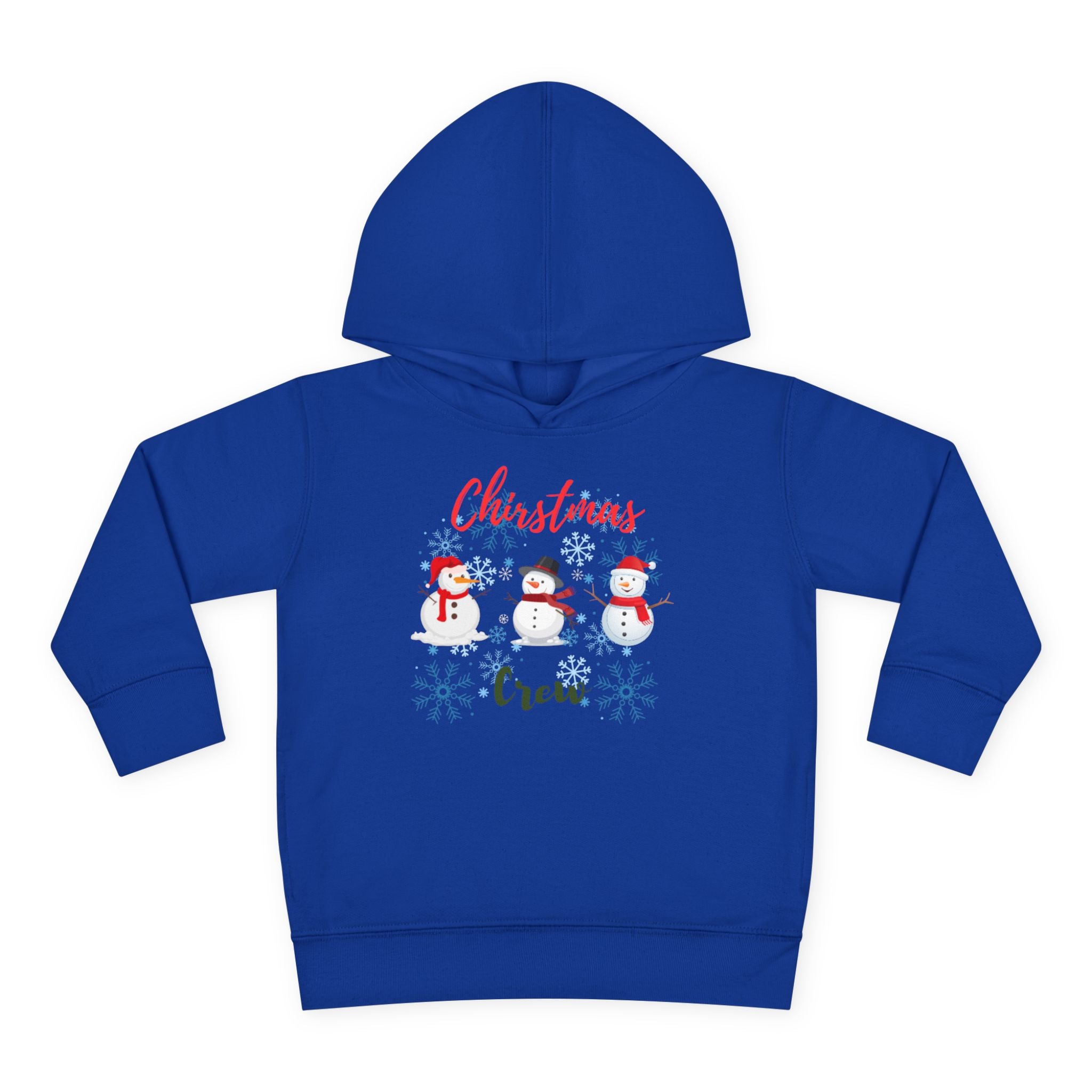 Christmas Crew Toddler Pullover Fleece Hoodie