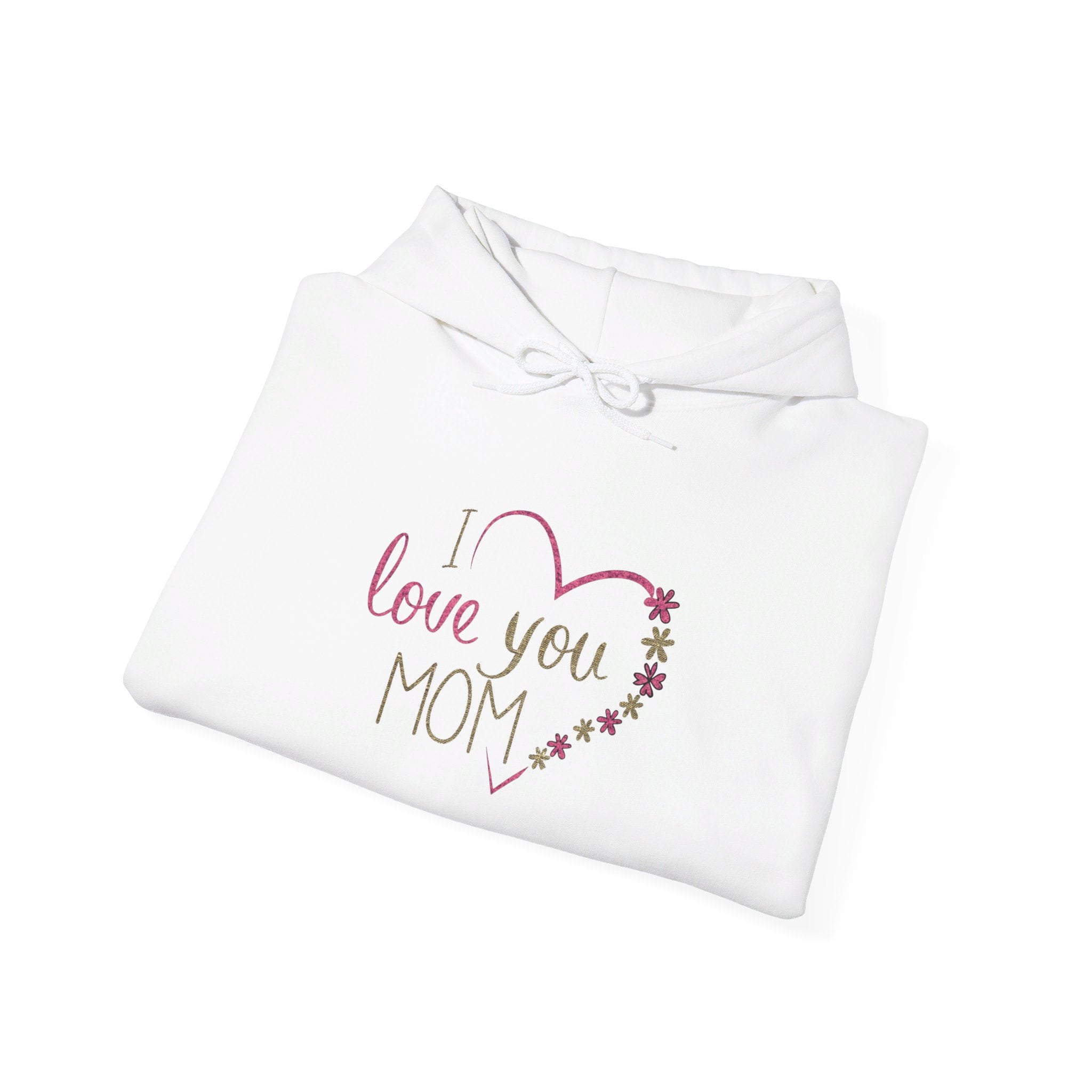 Mom, Happy Mother's Day Unisex Heavy Blend™ Hooded Sweatshirt