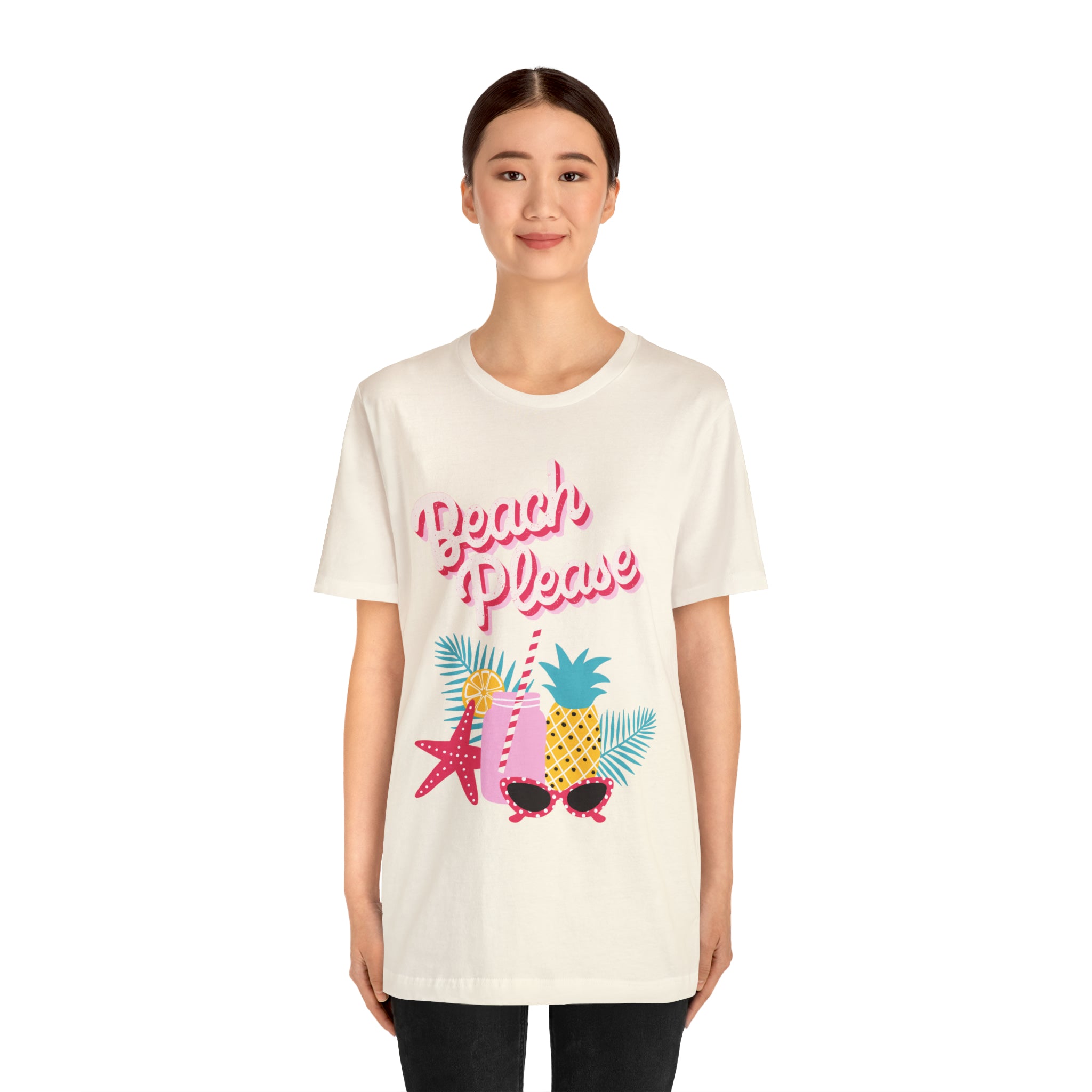 Beach Please Unisex Jersey Short Sleeve Tee