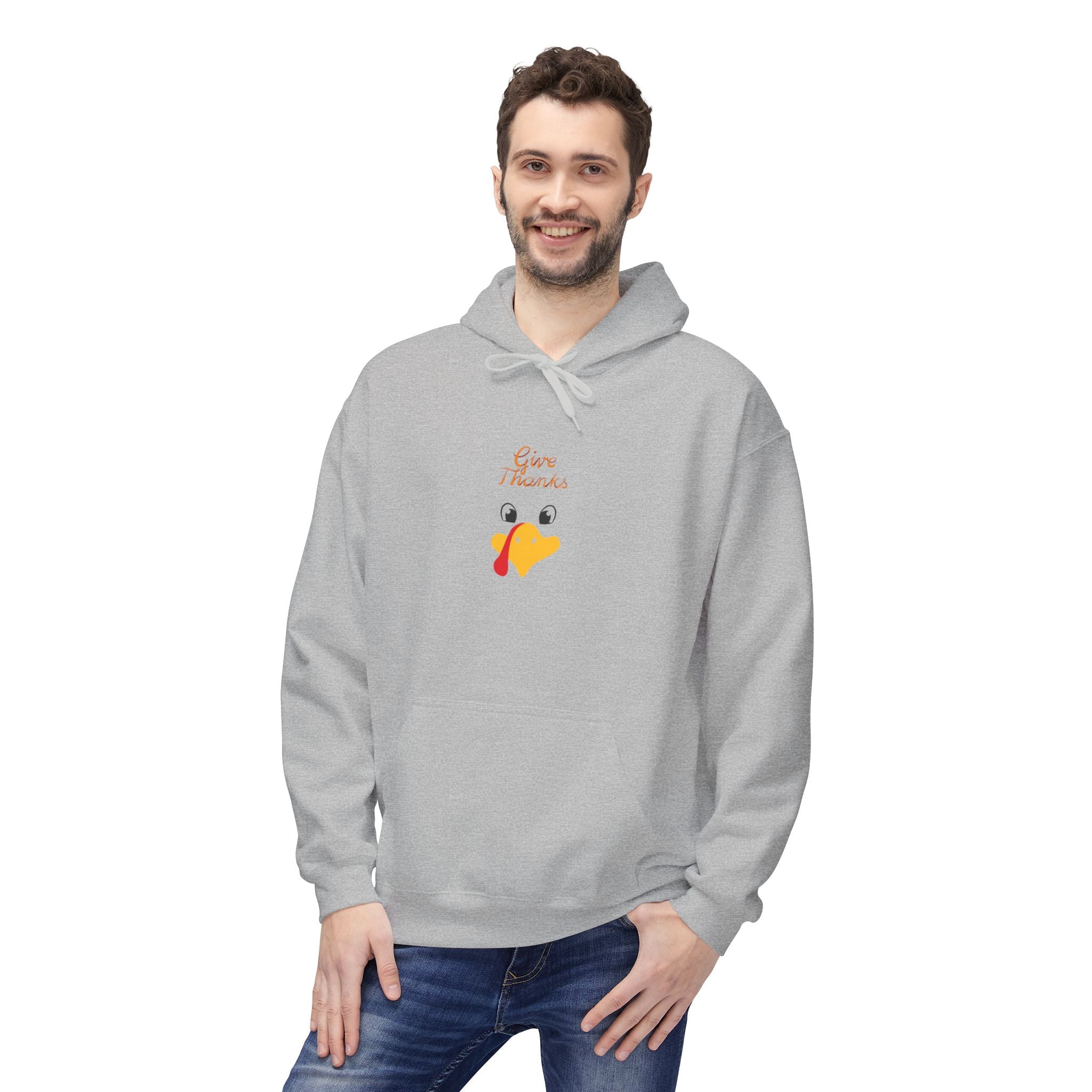 Give Thanks Unisex Midweight Softstyle Fleece Hoodie