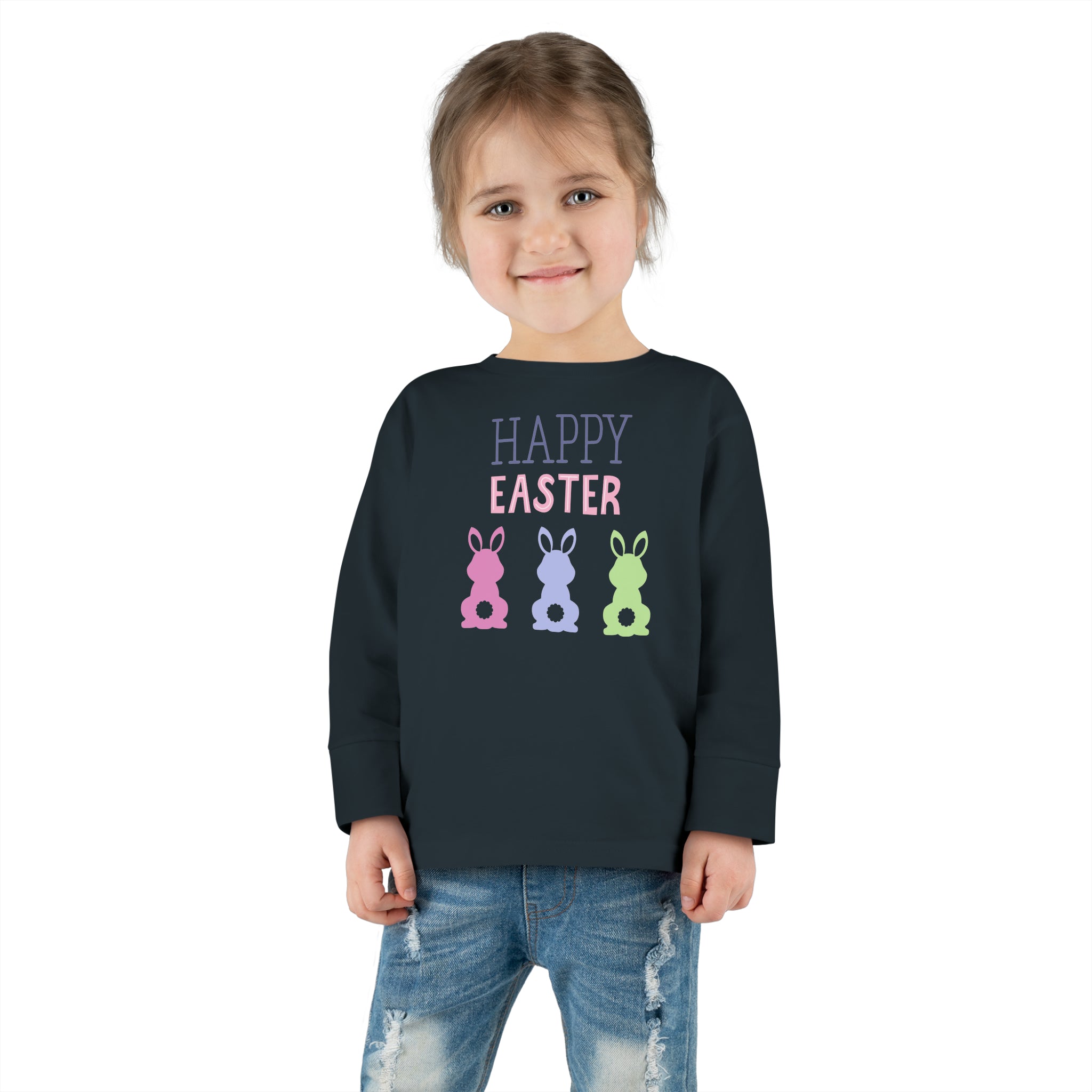 Have A Bunny-tastic Easter Toddler Long Sleeve Tee