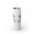 Spooky Season Skinny Tumbler with Straw, 20oz